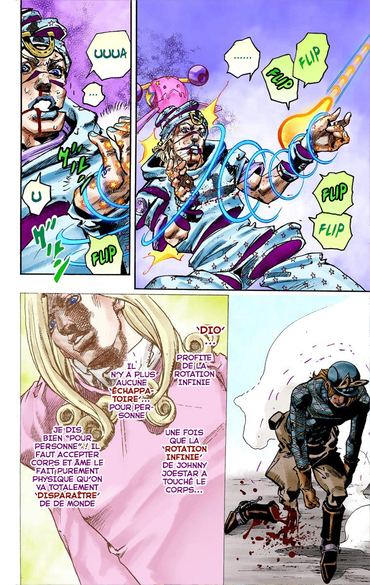 Read JoJo's Bizarre Adventure Part 7 Steel Ball Run Official Colored FR Manga Online