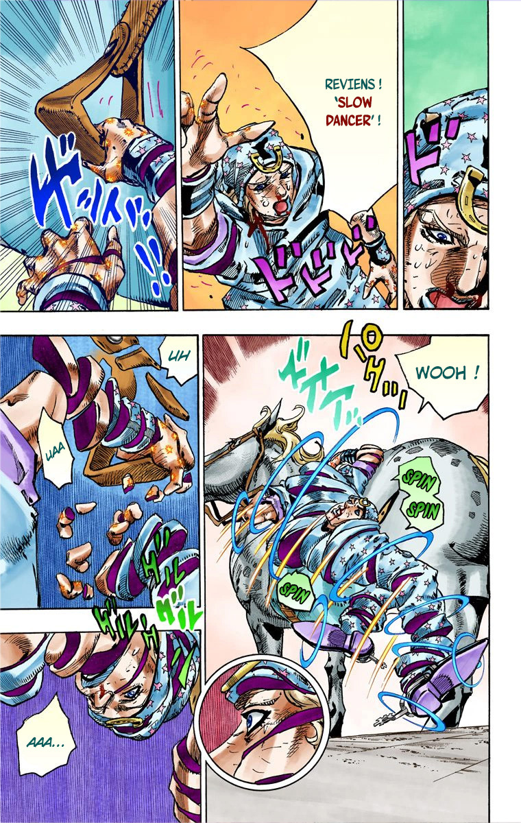 Read JoJo's Bizarre Adventure Part 7 Steel Ball Run Official Colored FR Manga Online