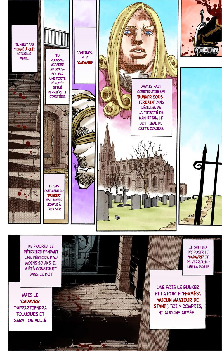Read JoJo's Bizarre Adventure Part 7 Steel Ball Run Official Colored FR Manga Online