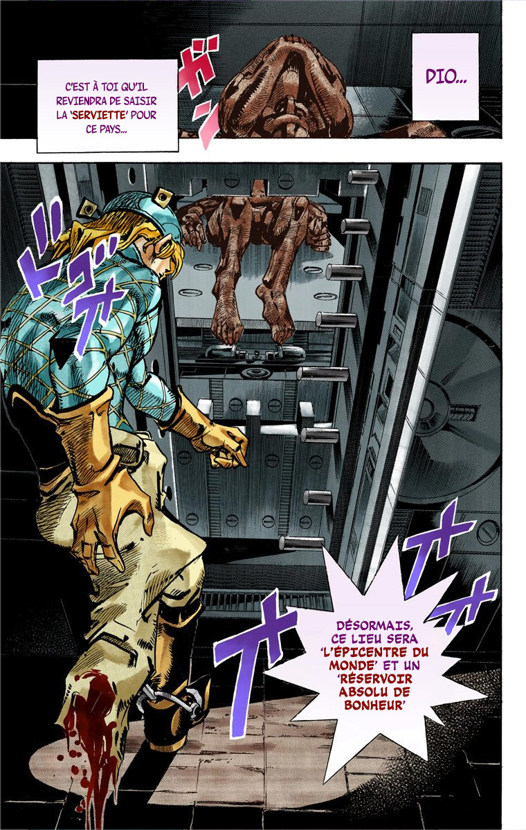 Read JoJo's Bizarre Adventure Part 7 Steel Ball Run Official Colored FR Manga Online