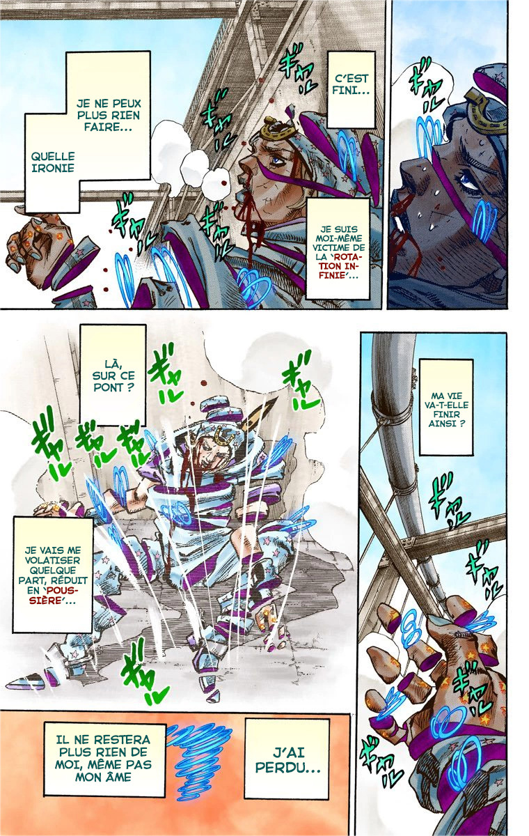 Read JoJo's Bizarre Adventure Part 7 Steel Ball Run Official Colored FR Manga Online