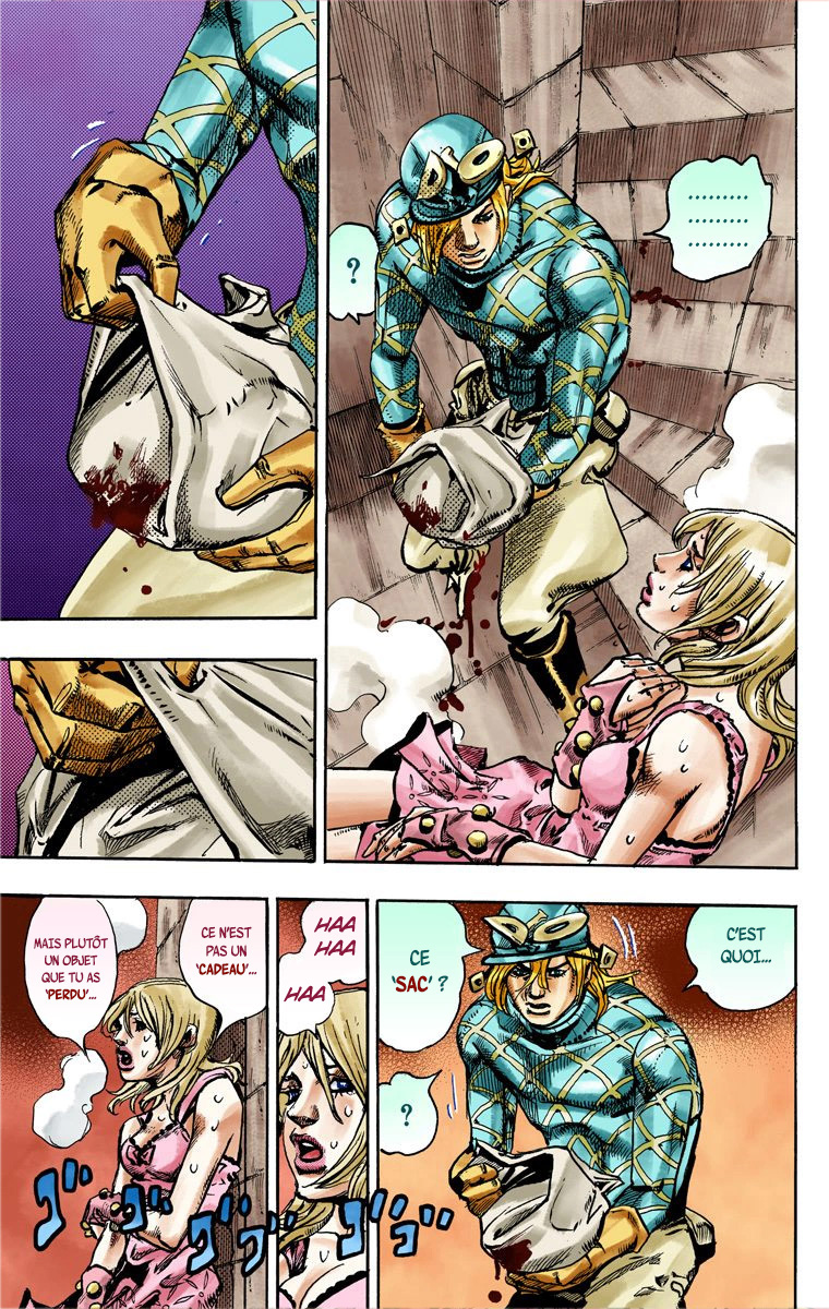 Read JoJo's Bizarre Adventure Part 7 Steel Ball Run Official Colored FR Manga Online