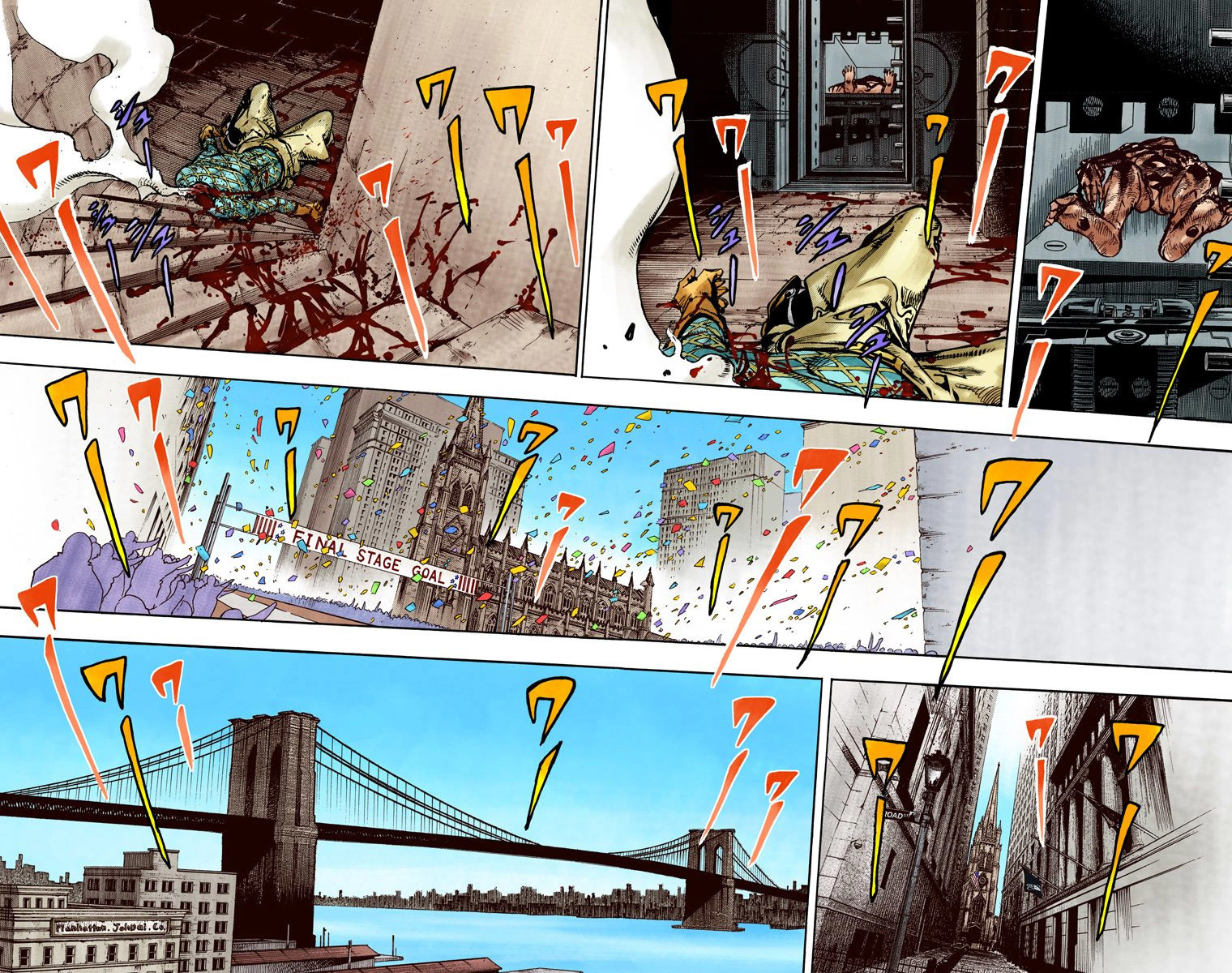 Read JoJo's Bizarre Adventure Part 7 Steel Ball Run Official Colored FR Manga Online
