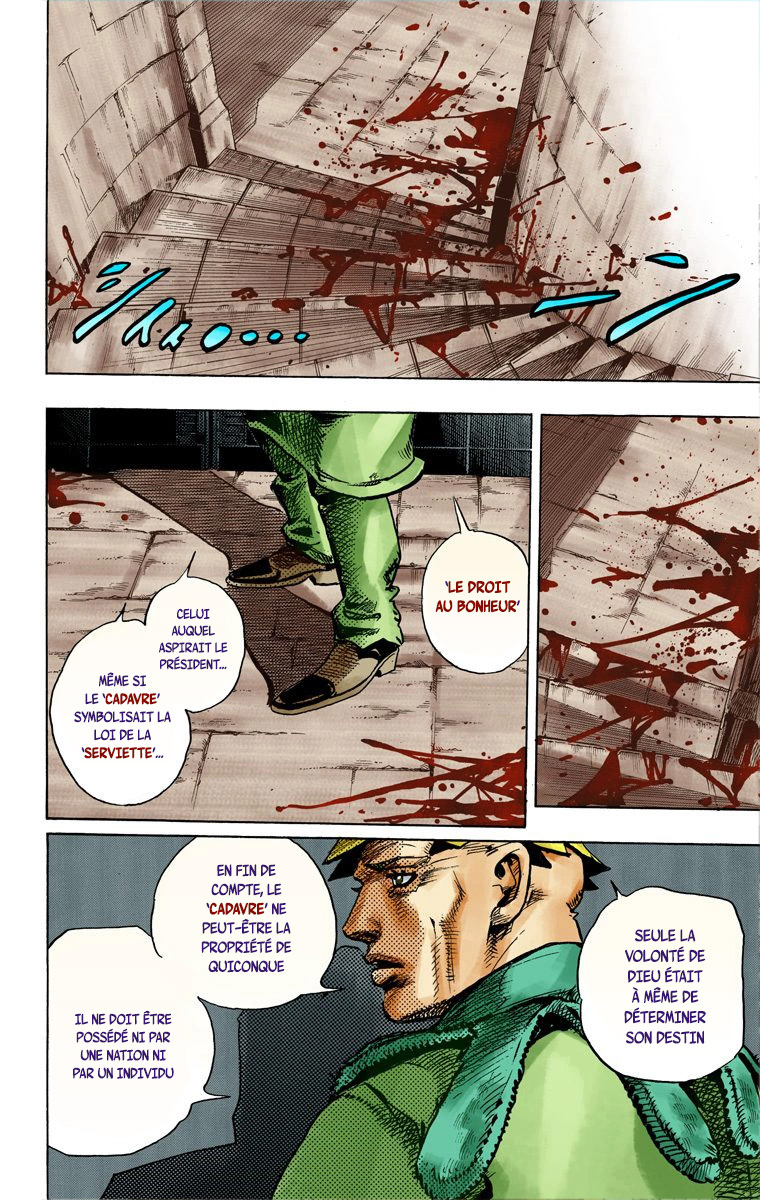 Read JoJo's Bizarre Adventure Part 7 Steel Ball Run Official Colored FR Manga Online