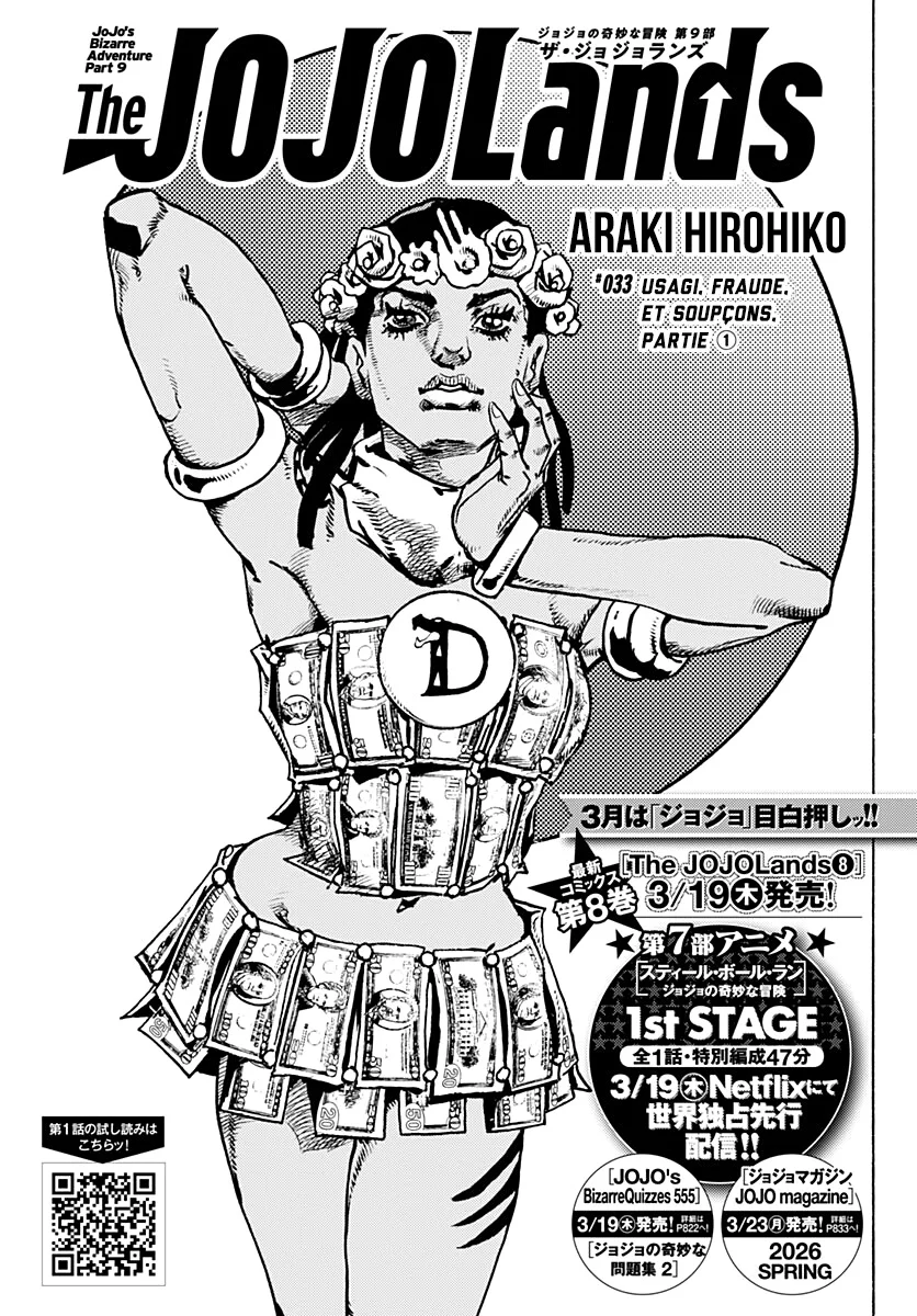 Read JoJo's Bizarre Adventure Part 9  The JOJOLands FR Manga Online