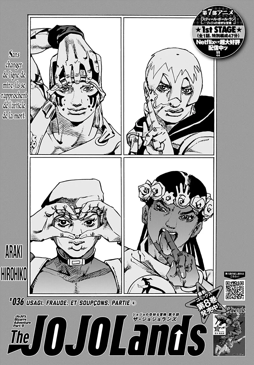 Read JoJo's Bizarre Adventure Part 9  The JOJOLands FR Manga Online