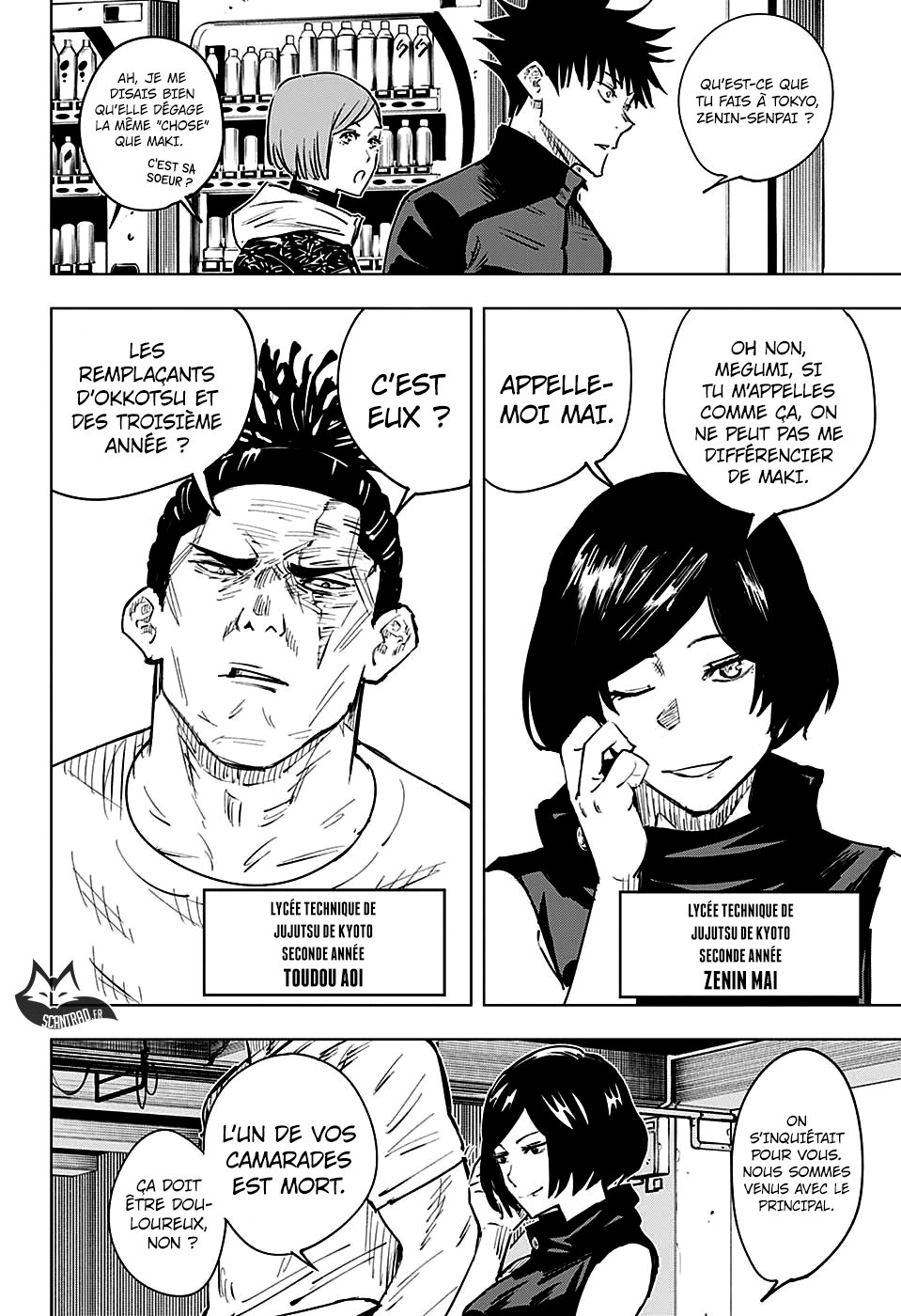 Read Jujutsu Kaisen FR Manga Online