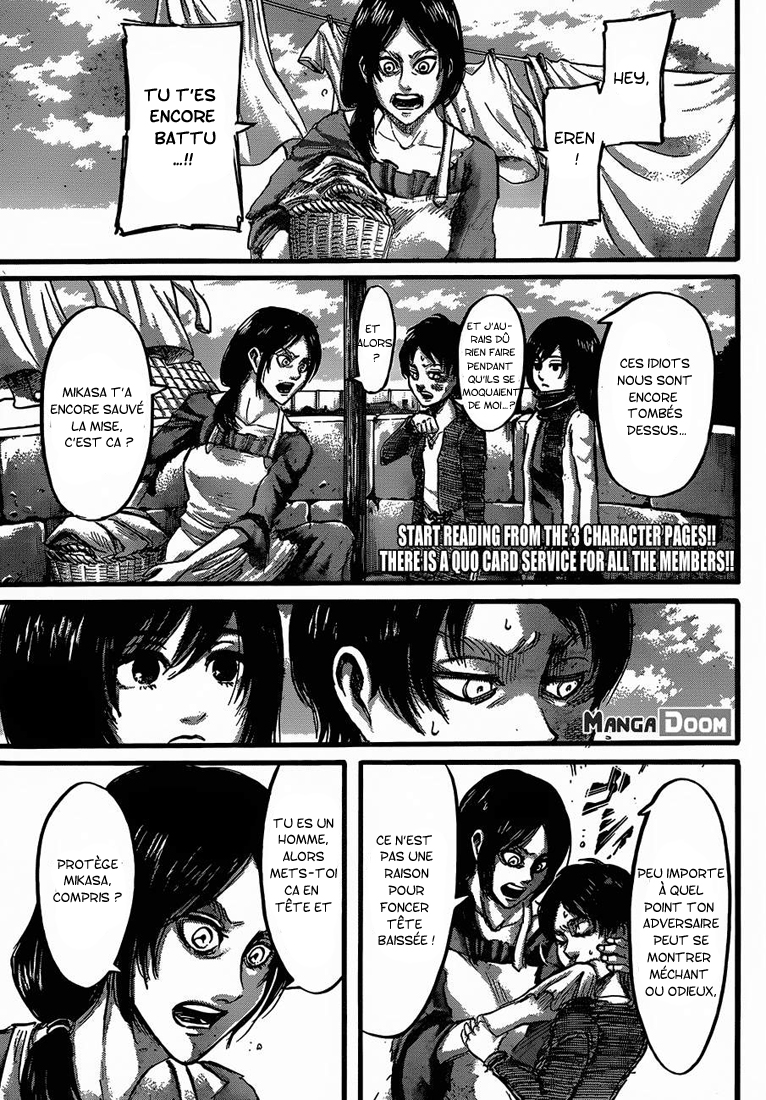 Read L'Attaque des Titans FR Manga Online