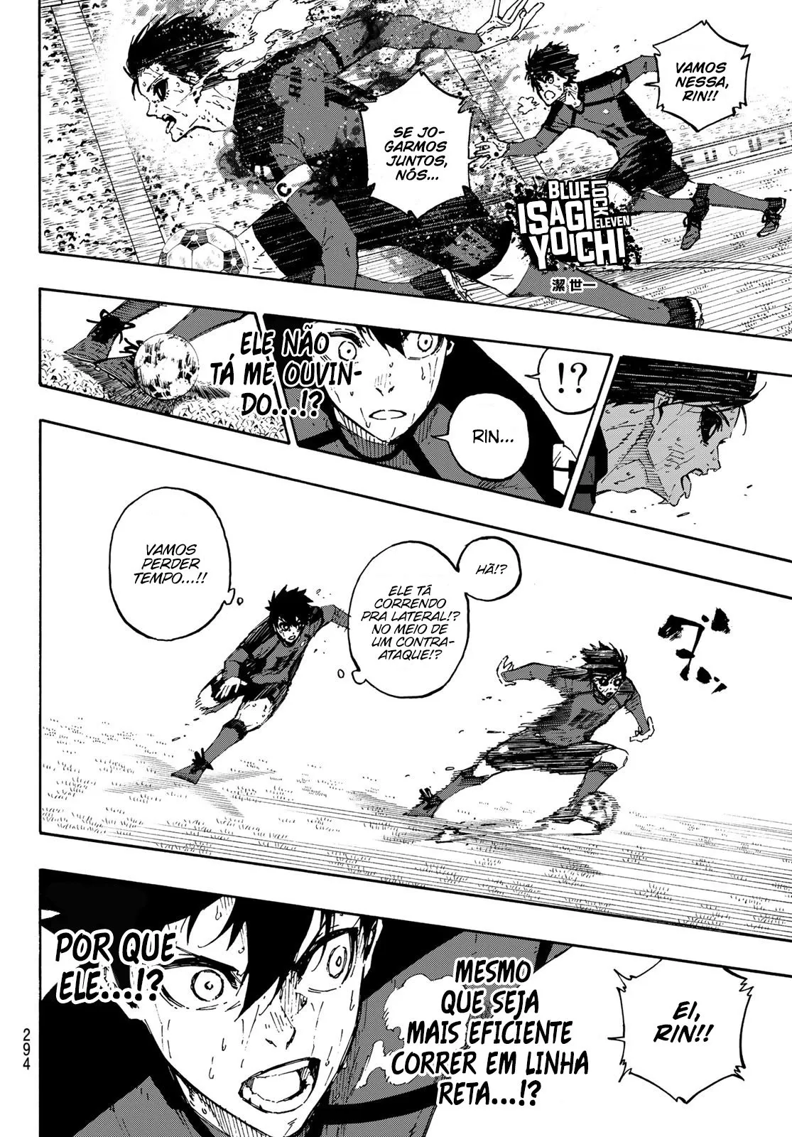 Read Blue Lock PT-BR Manga Online