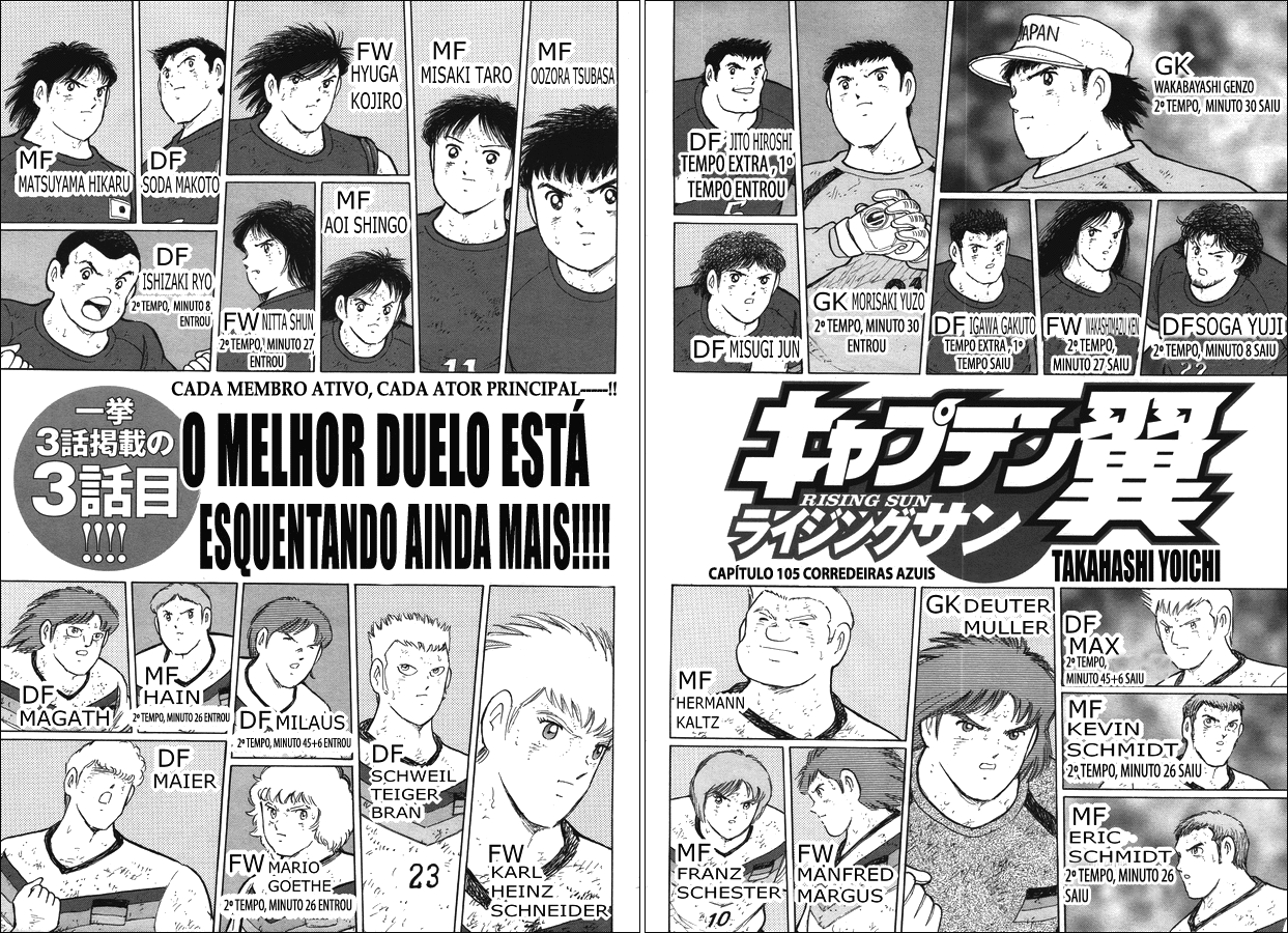 Read Captain Tsubasa Rising Sun PT-BR Manga Online