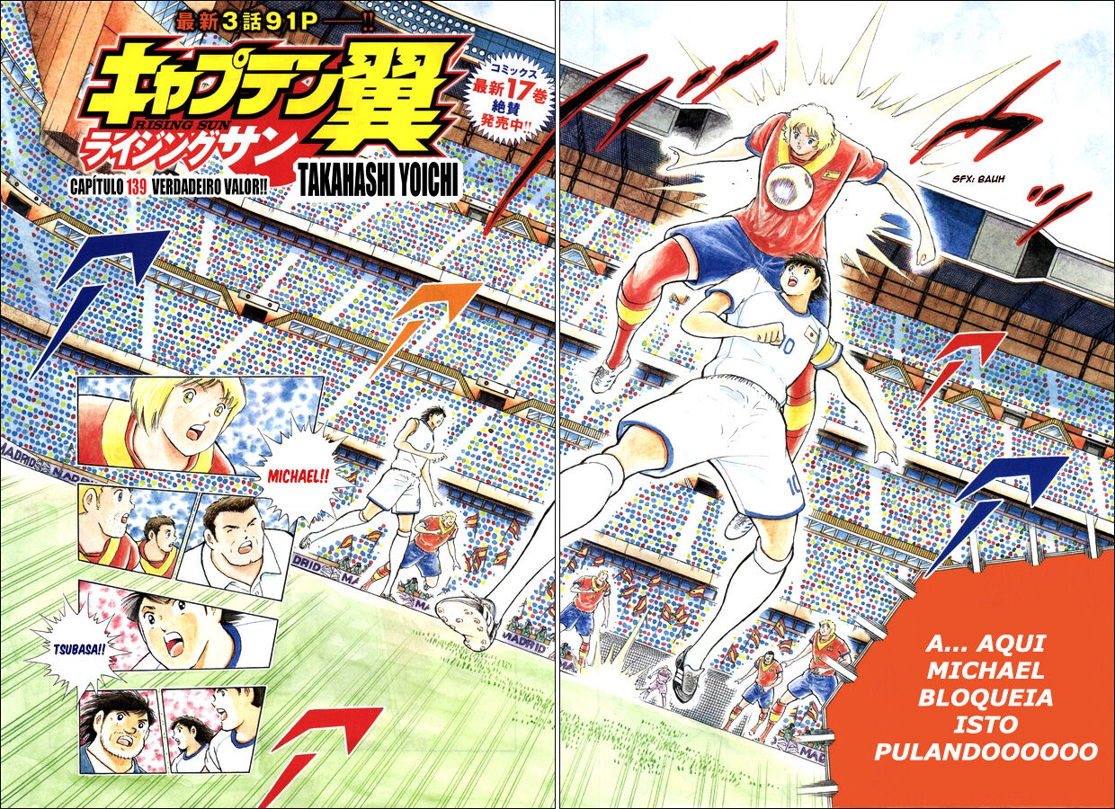 Read Captain Tsubasa Rising Sun PT-BR Manga Online