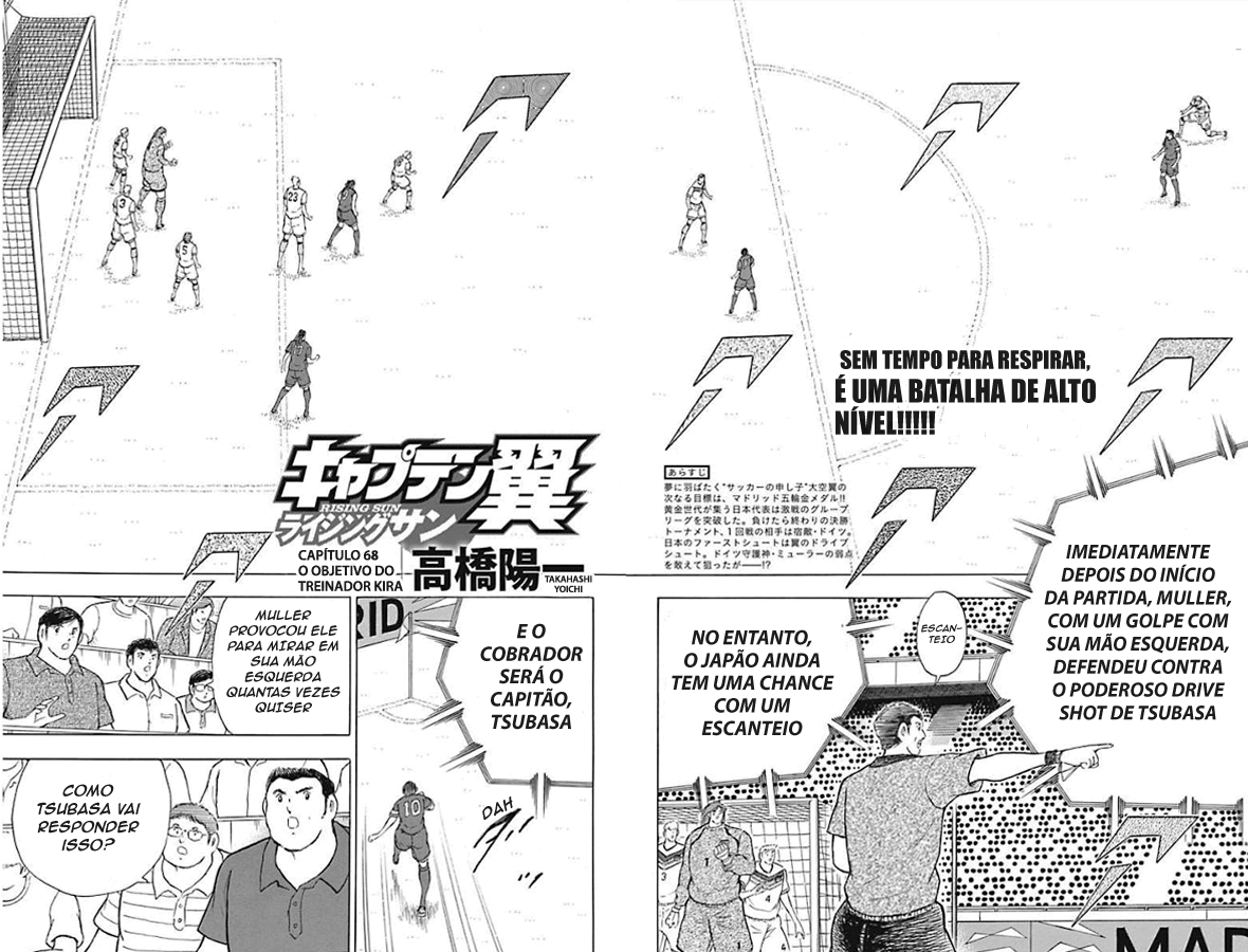 Read Captain Tsubasa Rising Sun PT-BR Manga Online