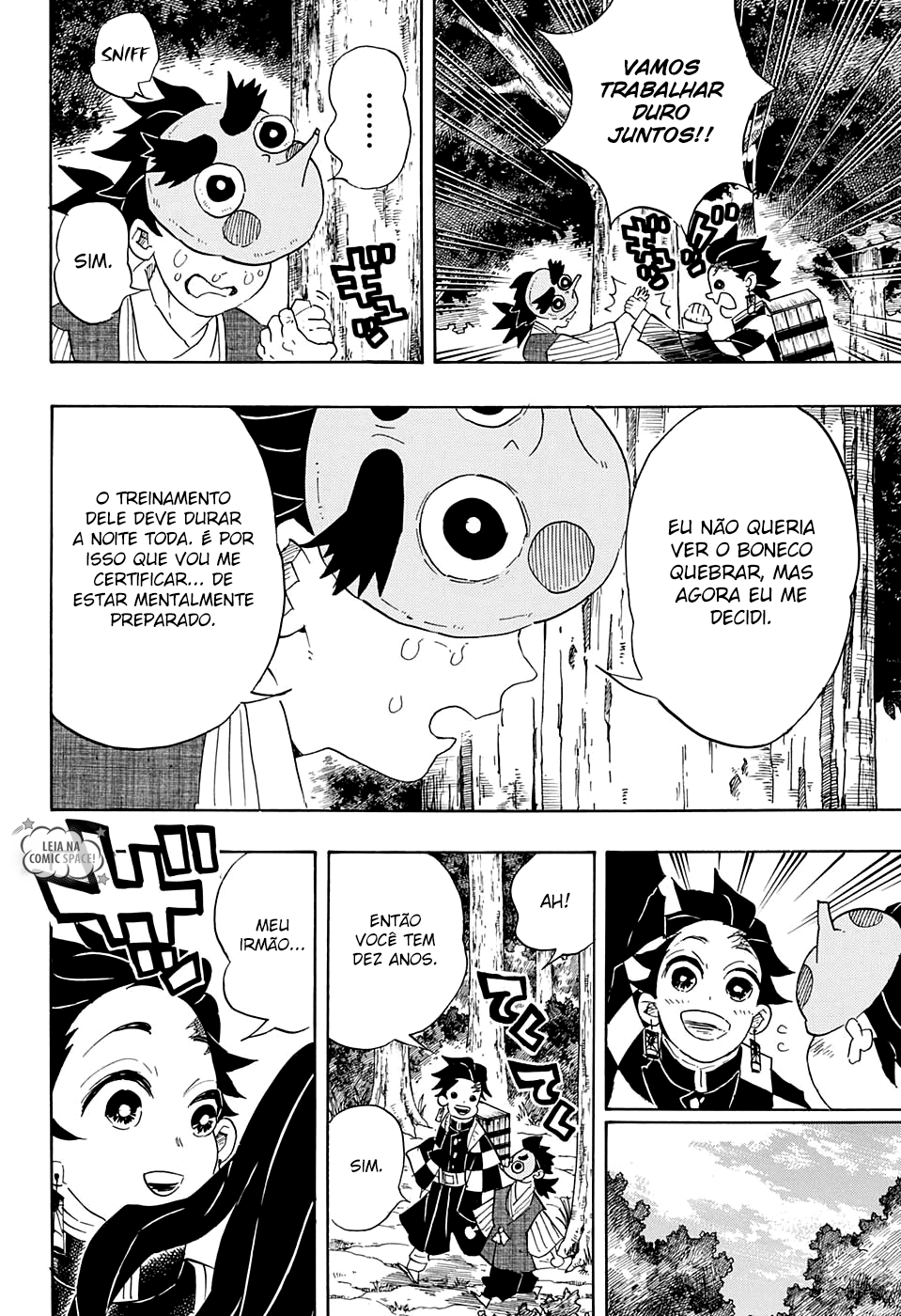 Read Demon Slayer Kimetsu no Yaiba PT-BR Manga Online