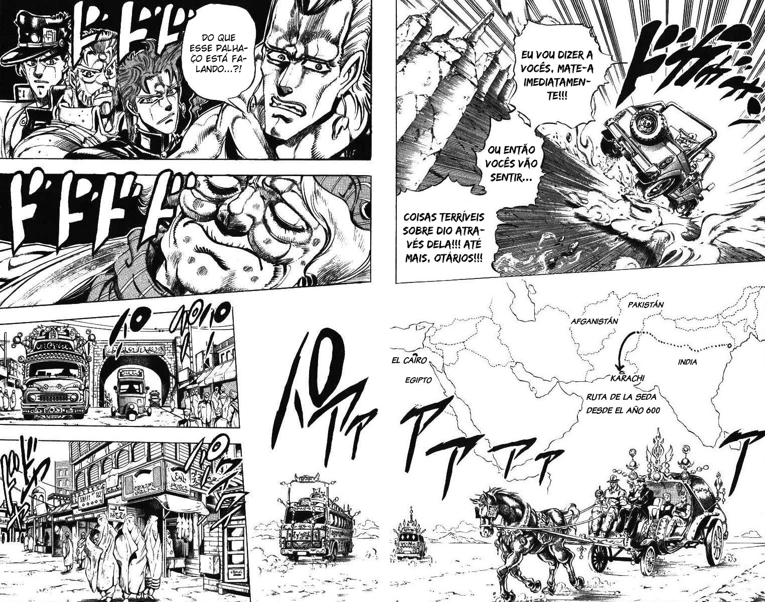 Read JoJo's Bizarre Adventure Part 3  Stardust Crusaders PT-BR Manga Online