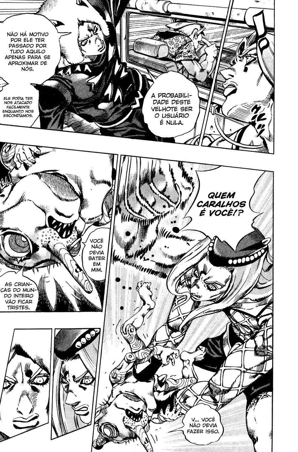 Read JoJo's Bizarre Adventure Part 6  Stone Ocean PT-BR Manga Online