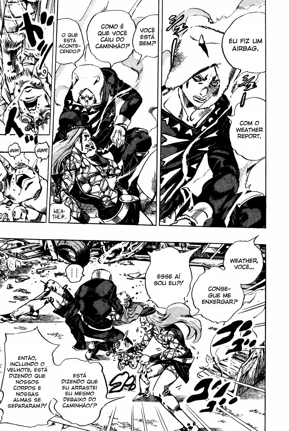 Read JoJo's Bizarre Adventure Part 6  Stone Ocean PT-BR Manga Online