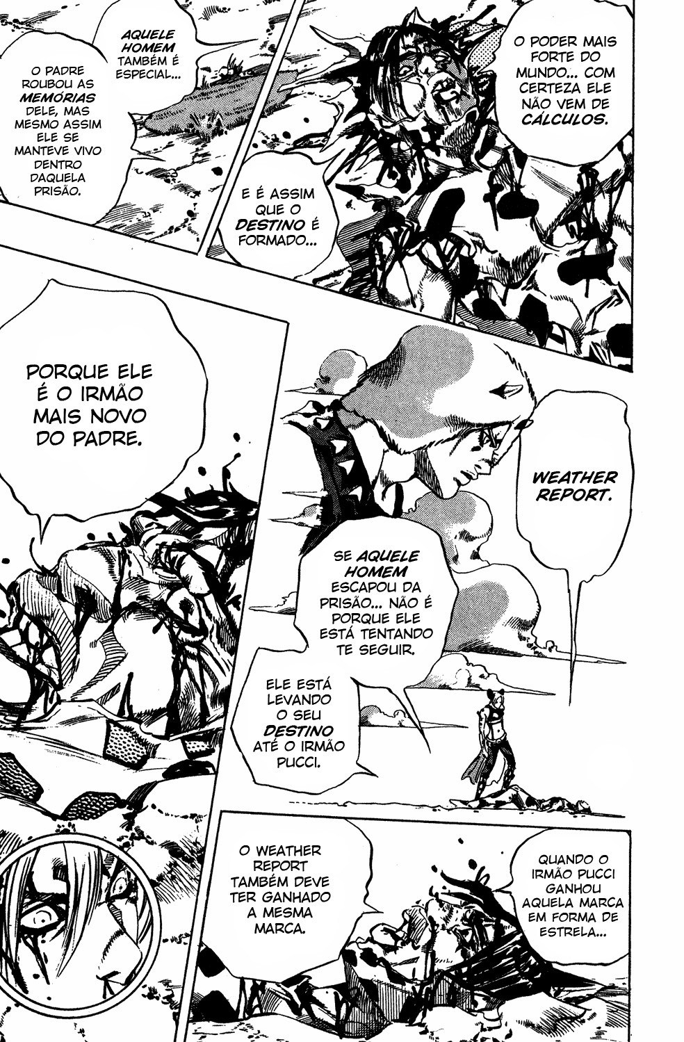 Read JoJo's Bizarre Adventure Part 6  Stone Ocean PT-BR Manga Online