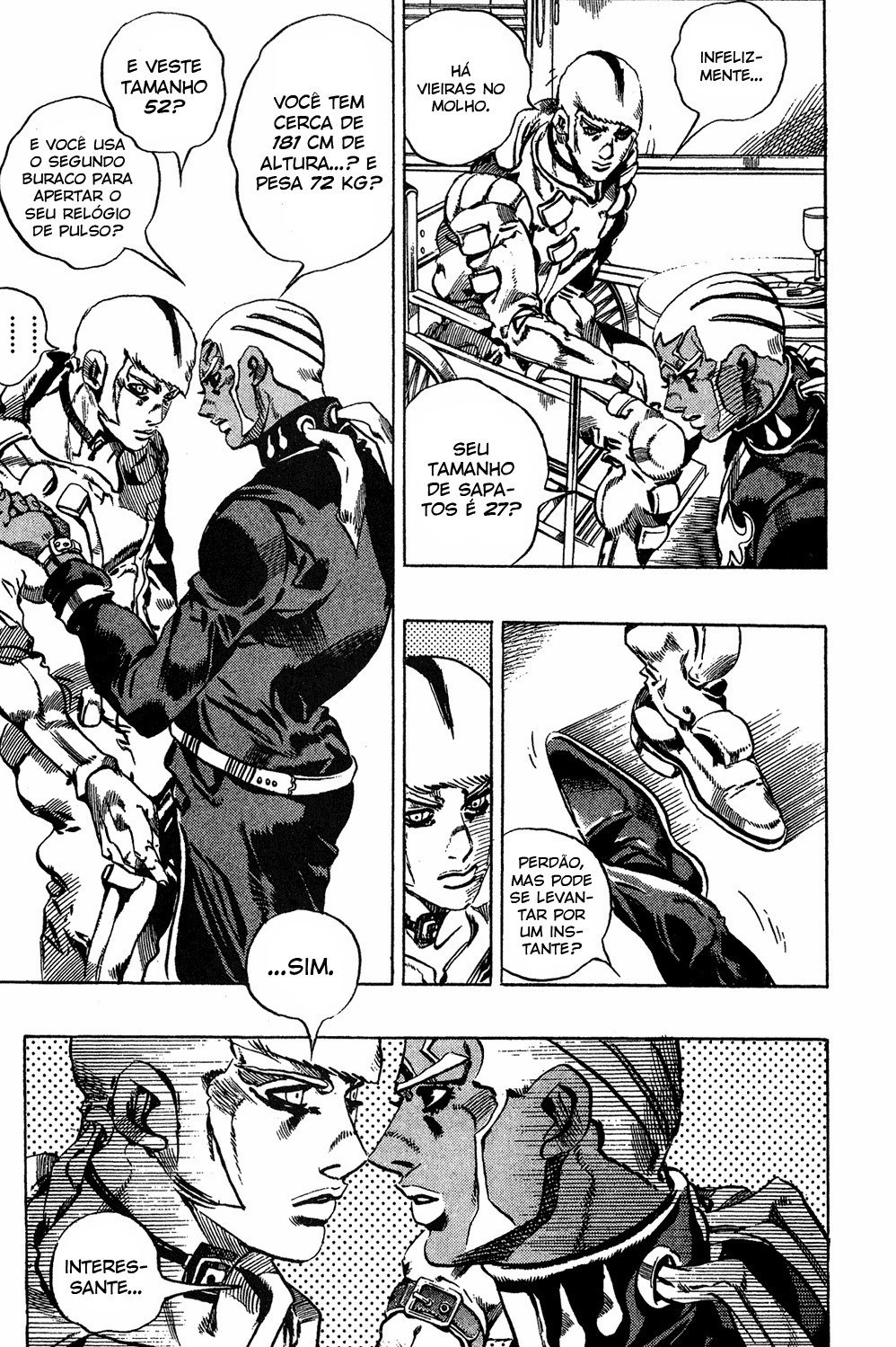 Read JoJo's Bizarre Adventure Part 6  Stone Ocean PT-BR Manga Online