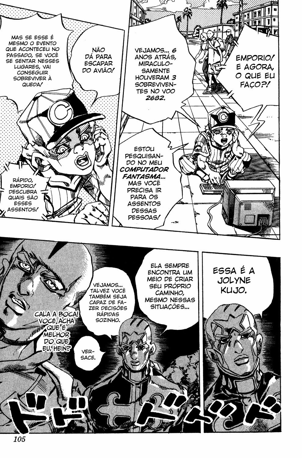 Read JoJo's Bizarre Adventure Part 6  Stone Ocean PT-BR Manga Online