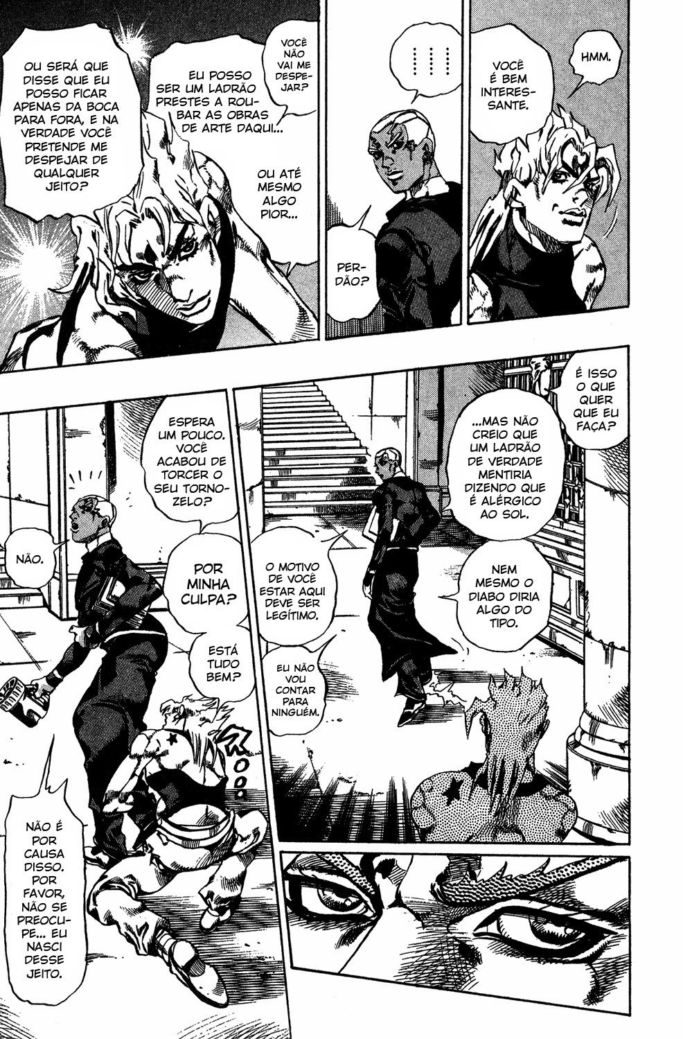 Read JoJo's Bizarre Adventure Part 6  Stone Ocean PT-BR Manga Online