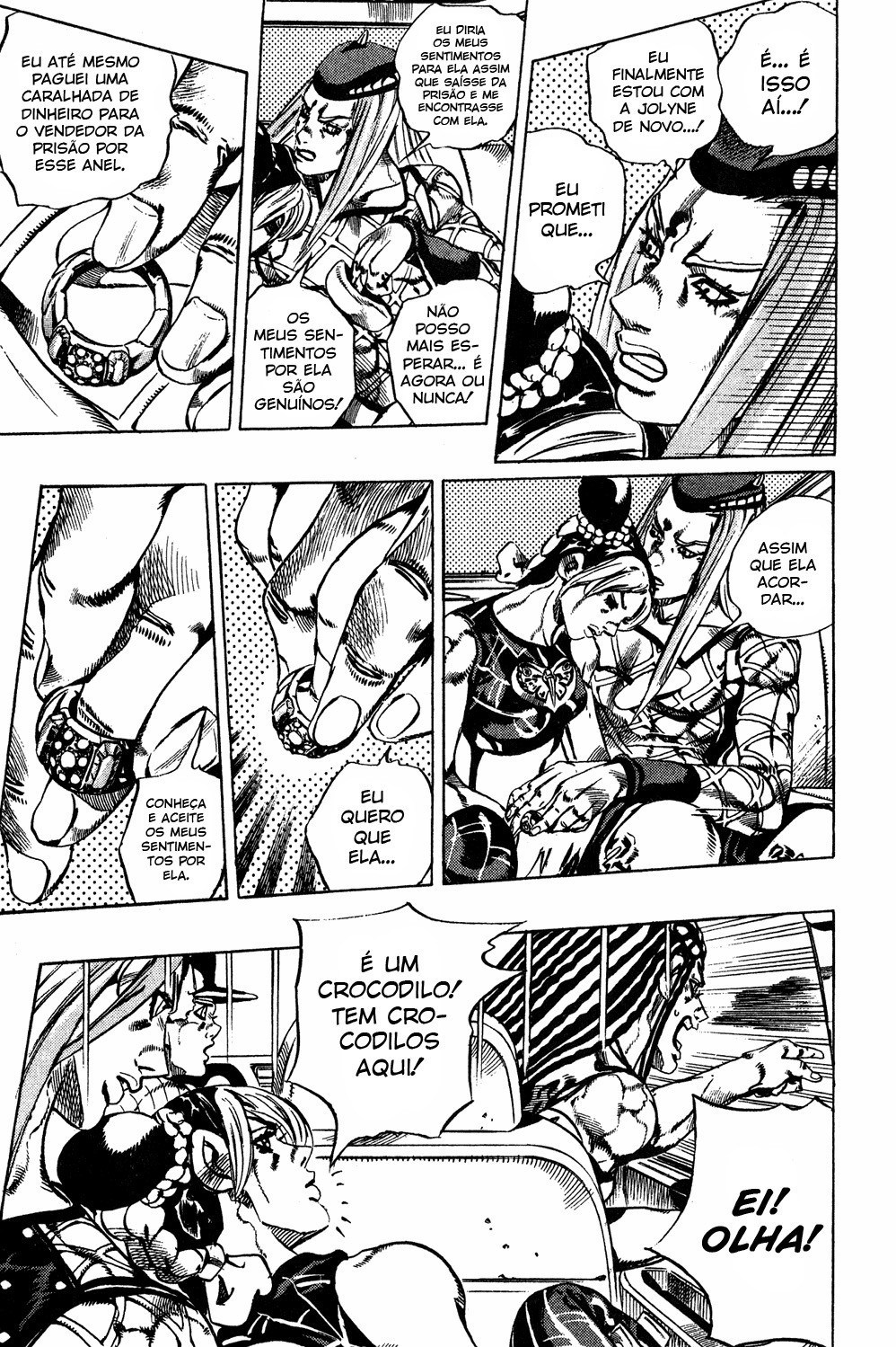 Read JoJo's Bizarre Adventure Part 6  Stone Ocean PT-BR Manga Online