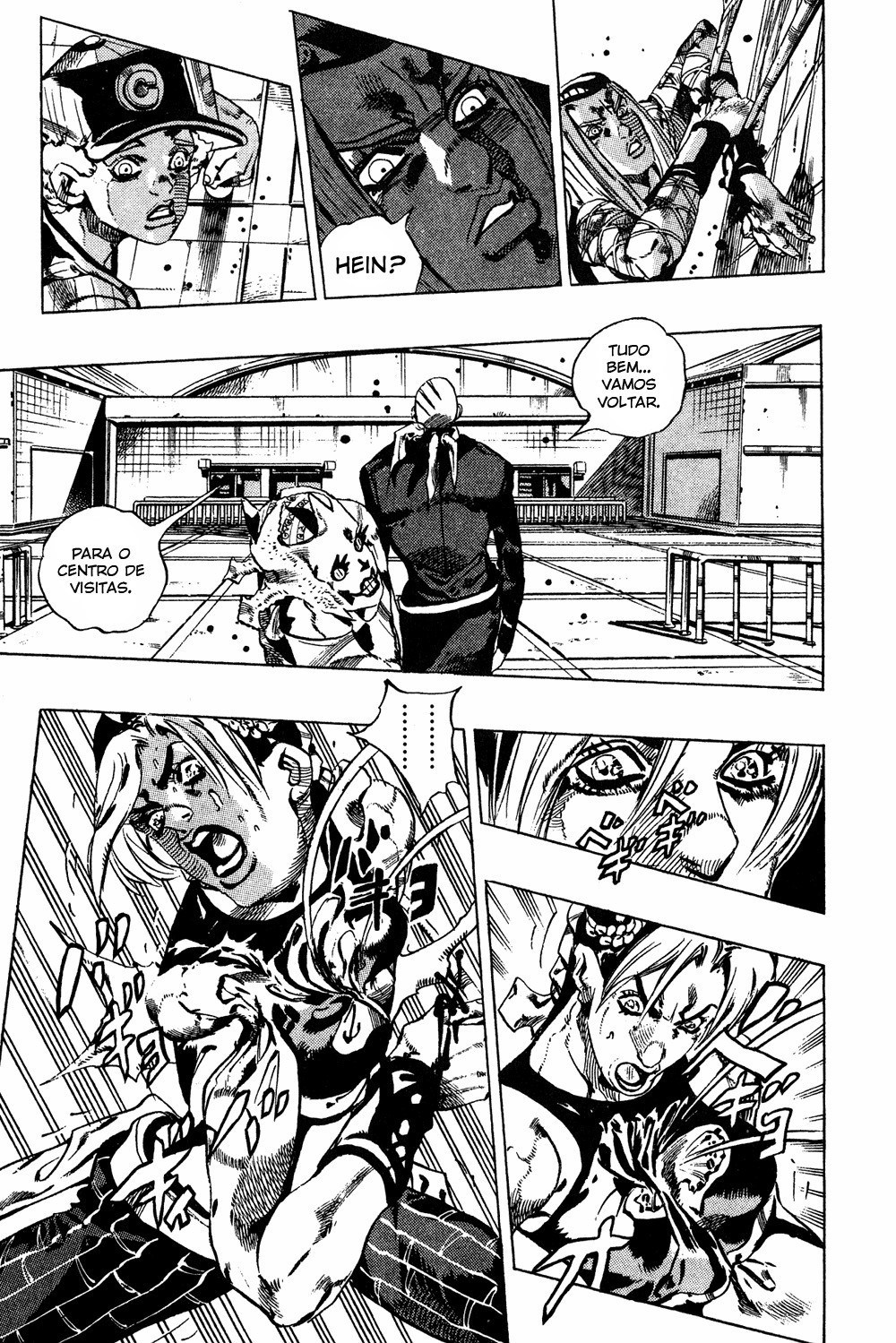 Read JoJo's Bizarre Adventure Part 6  Stone Ocean PT-BR Manga Online