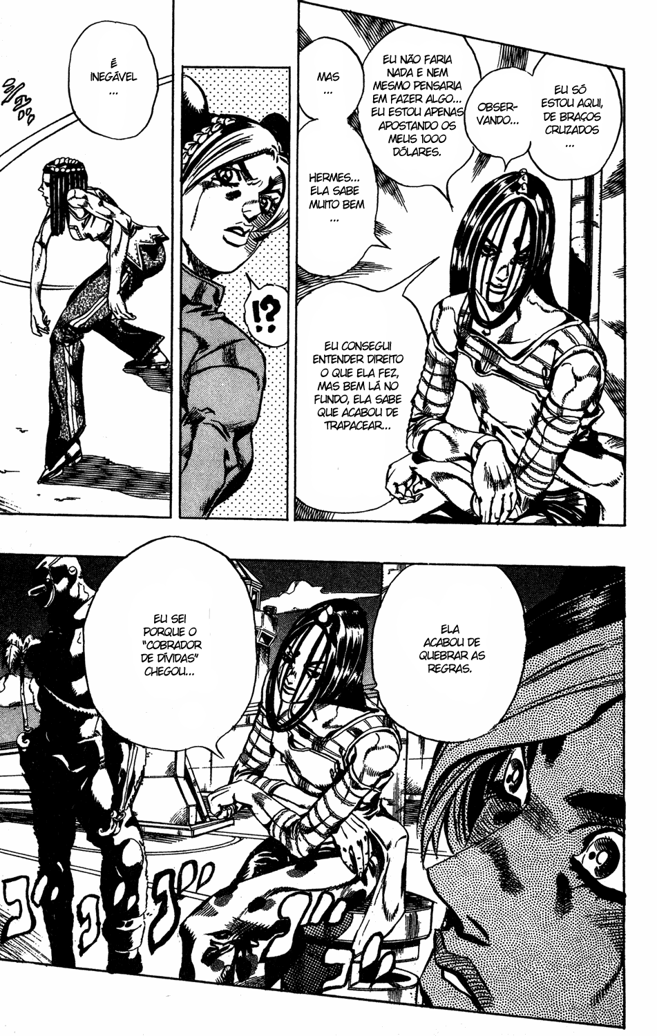 Read JoJo's Bizarre Adventure Part 6  Stone Ocean PT-BR Manga Online