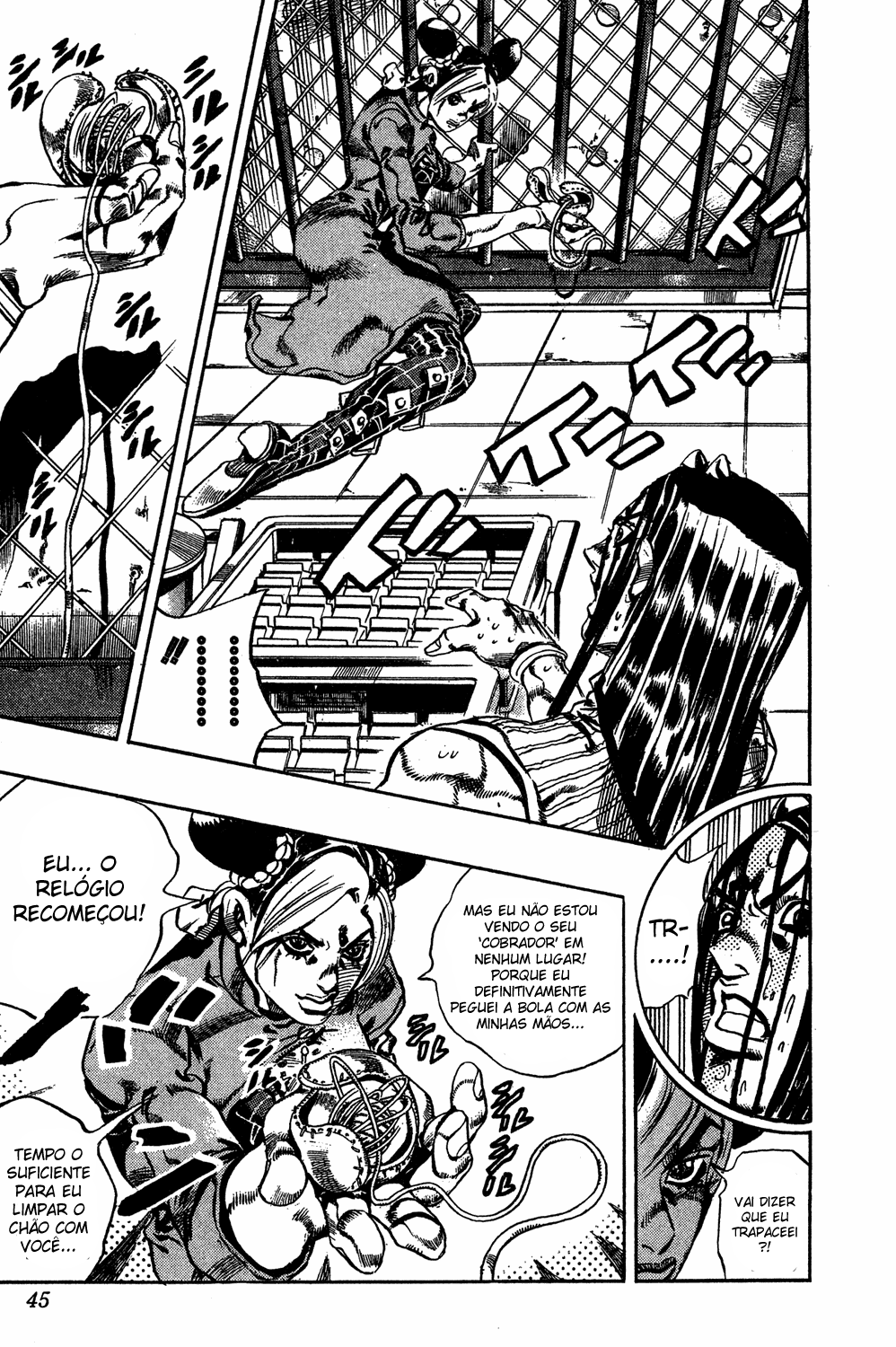 Read JoJo's Bizarre Adventure Part 6  Stone Ocean PT-BR Manga Online