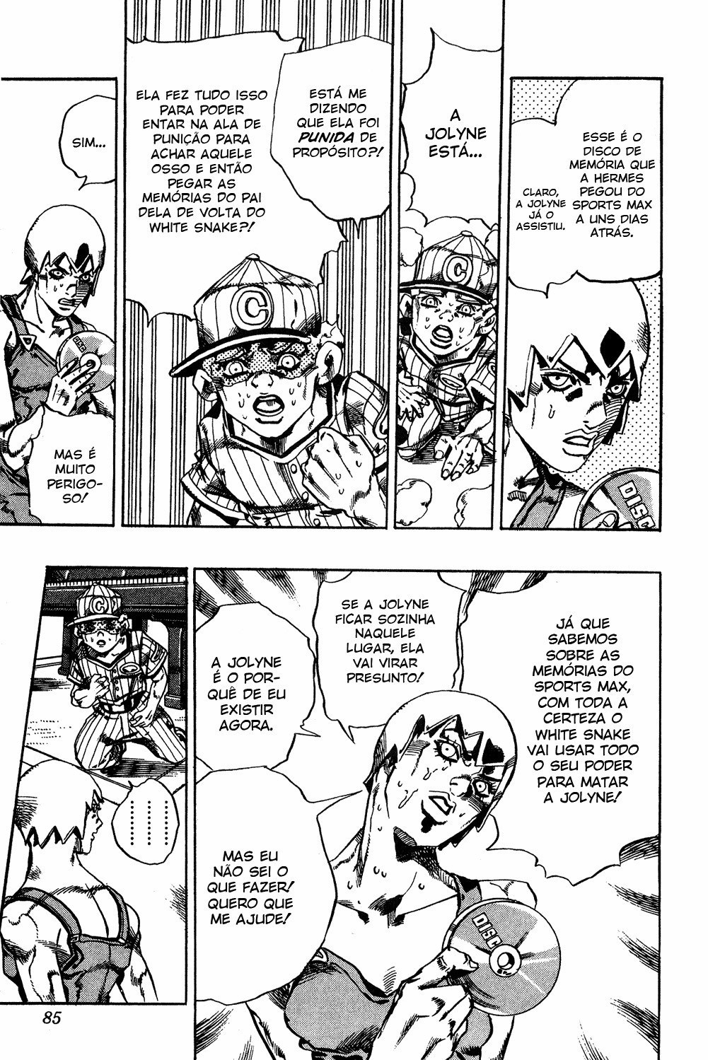 Read JoJo's Bizarre Adventure Part 6  Stone Ocean PT-BR Manga Online