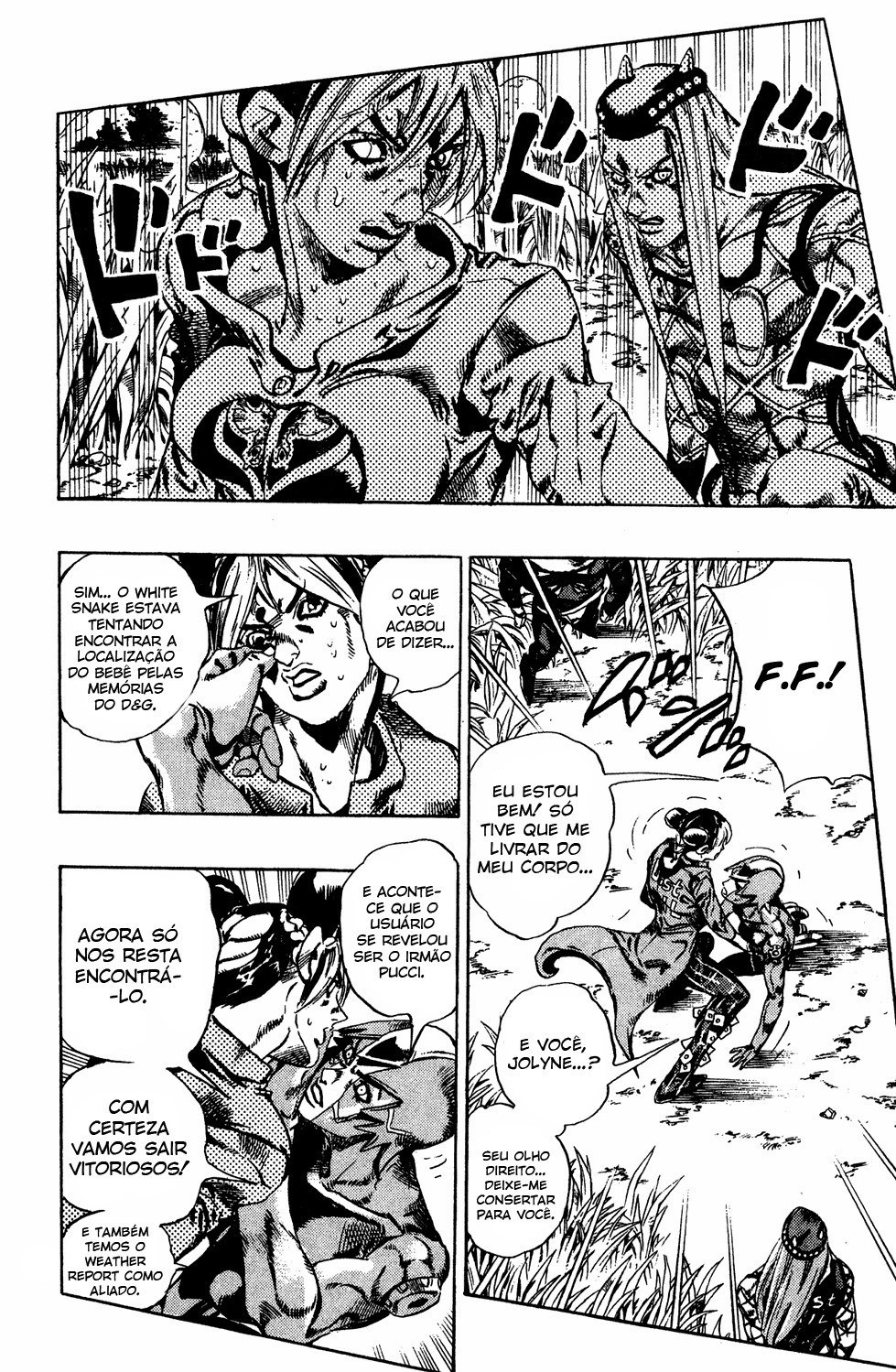 Read JoJo's Bizarre Adventure Part 6  Stone Ocean PT-BR Manga Online