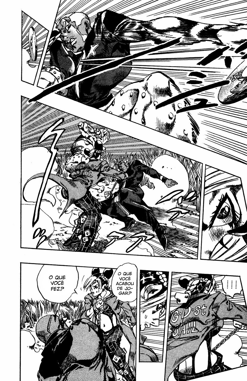 Read JoJo's Bizarre Adventure Part 6  Stone Ocean PT-BR Manga Online
