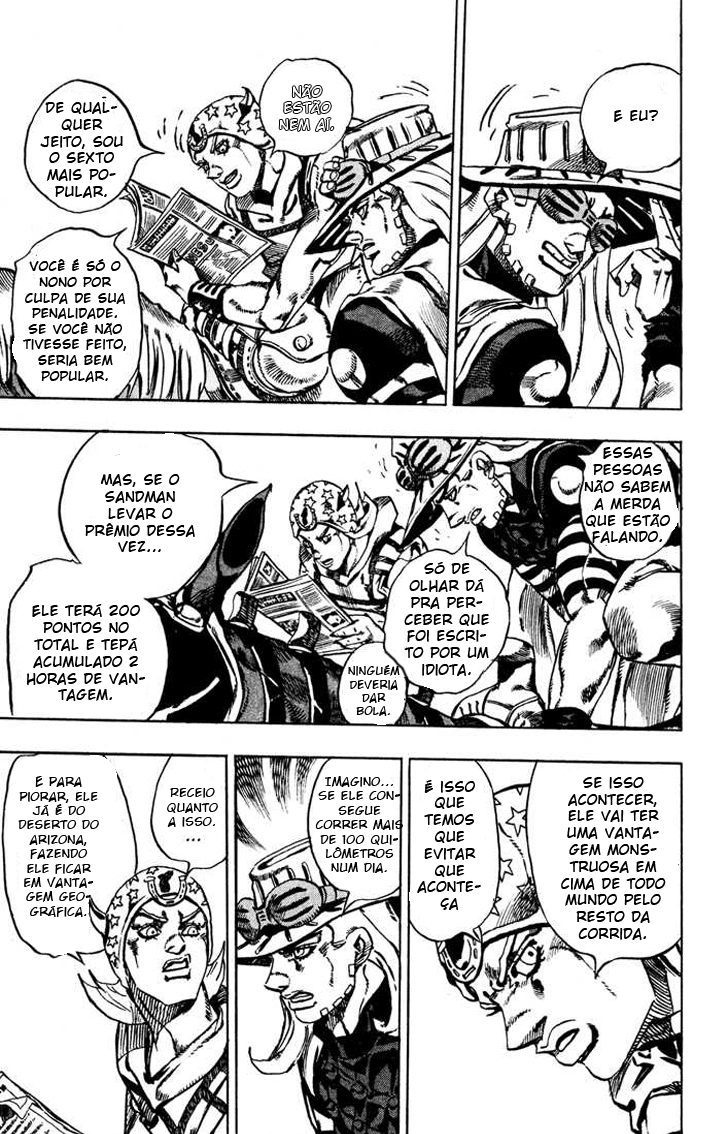 Read JoJo's Bizarre Adventure Part 7  Steel Ball Run PT-BR Manga Online