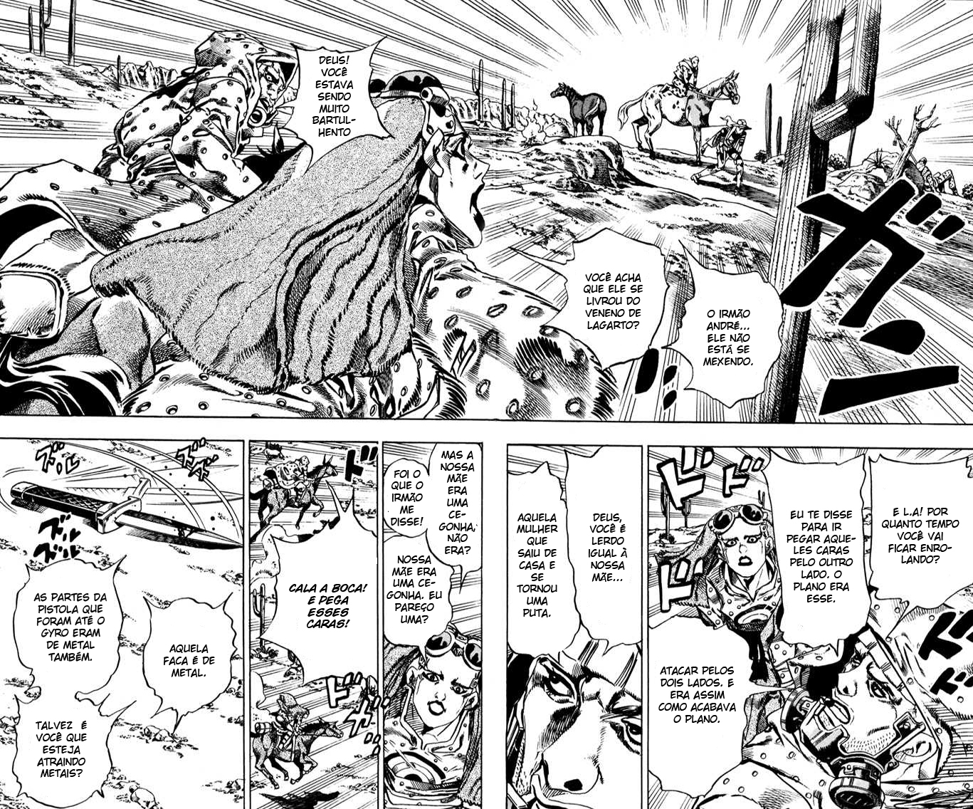 Read JoJo's Bizarre Adventure Part 7  Steel Ball Run PT-BR Manga Online