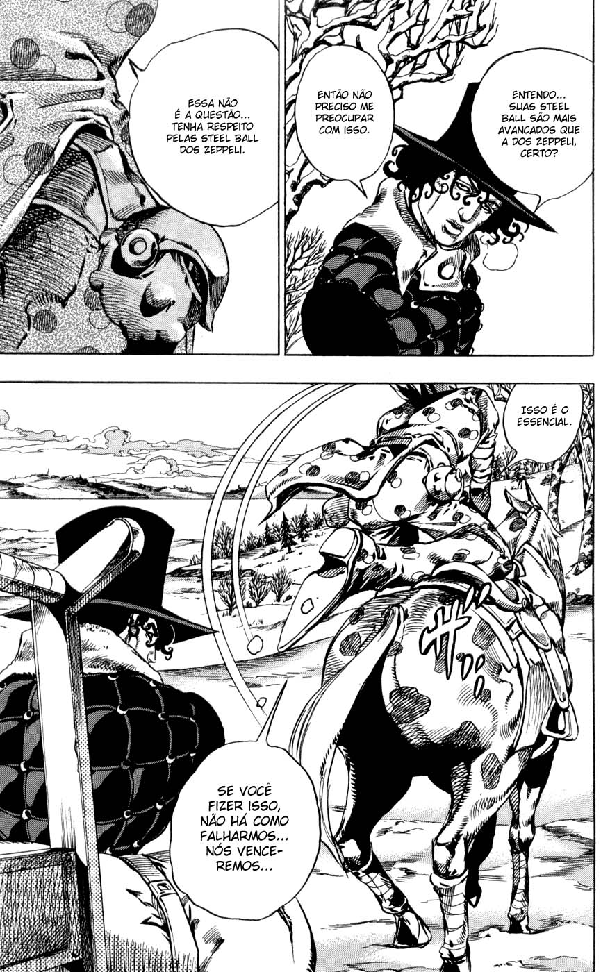 Read JoJo's Bizarre Adventure Part 7  Steel Ball Run PT-BR Manga Online