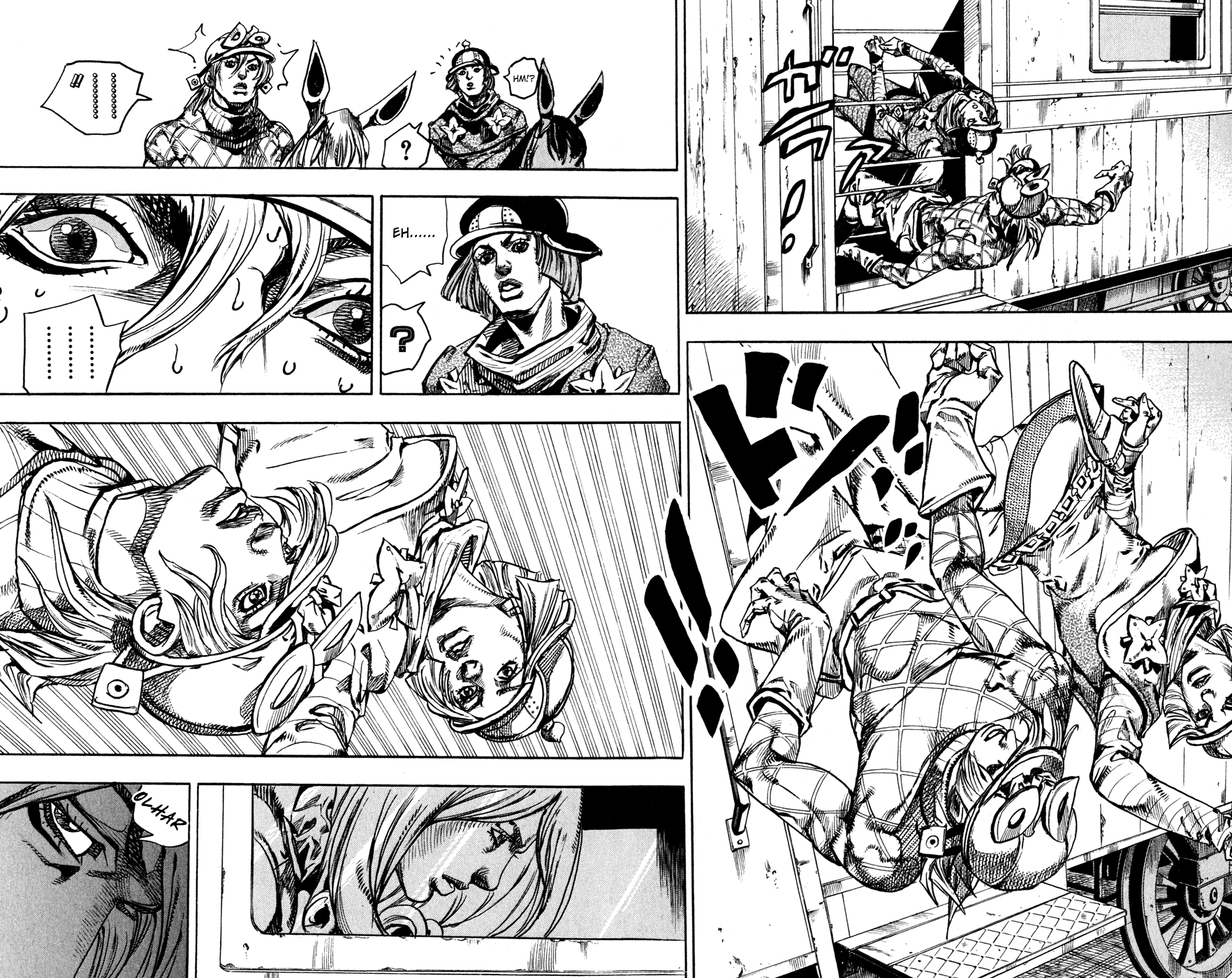 Read JoJo's Bizarre Adventure Part 7  Steel Ball Run PT-BR Manga Online