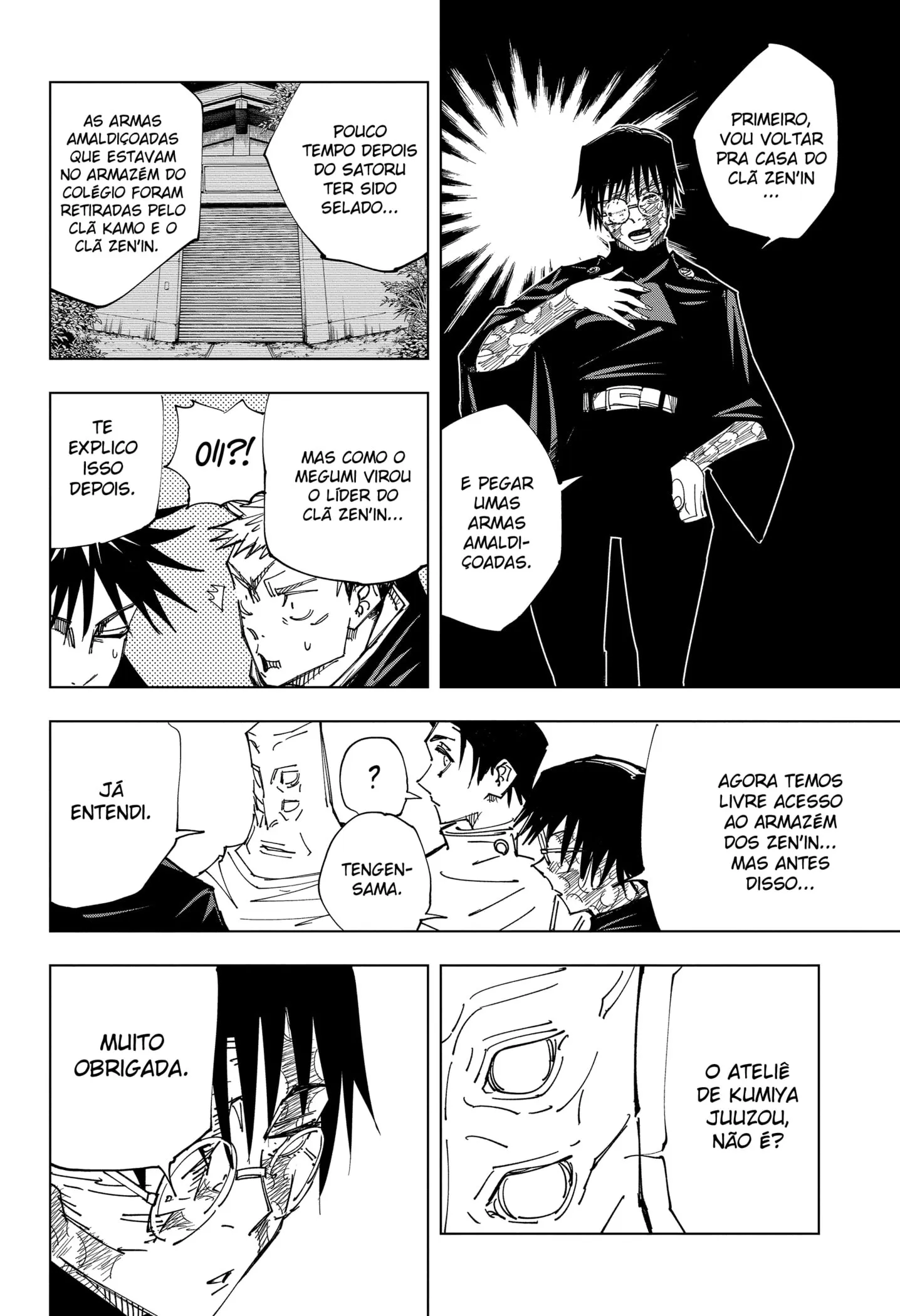 Read Jujutsu Kaisen PT-BR Manga Online