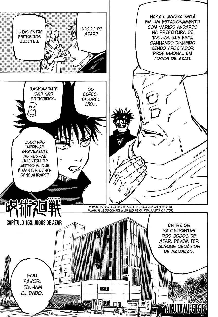 Read Jujutsu Kaisen PT-BR Manga Online