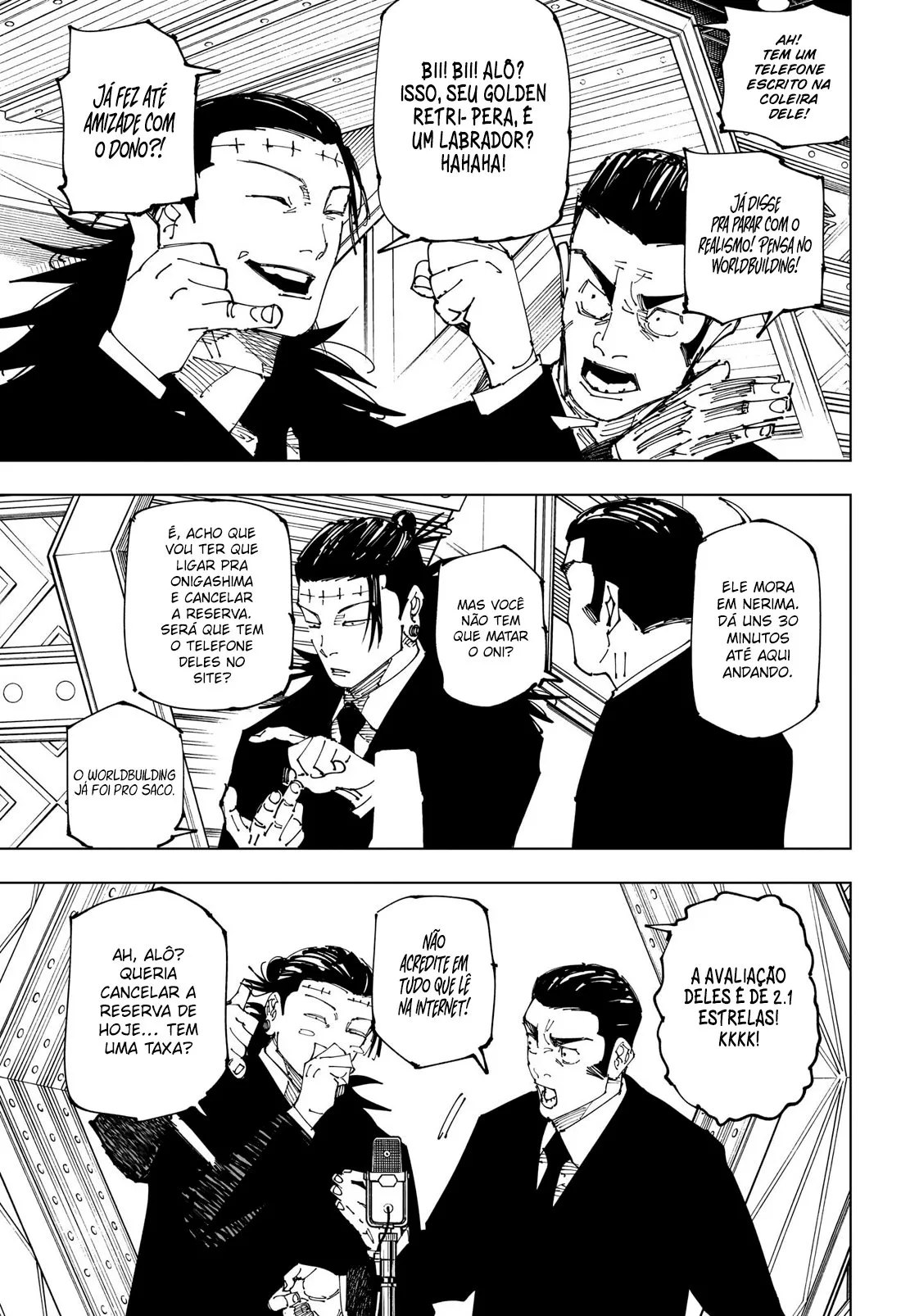 Read Jujutsu Kaisen PT-BR Manga Online