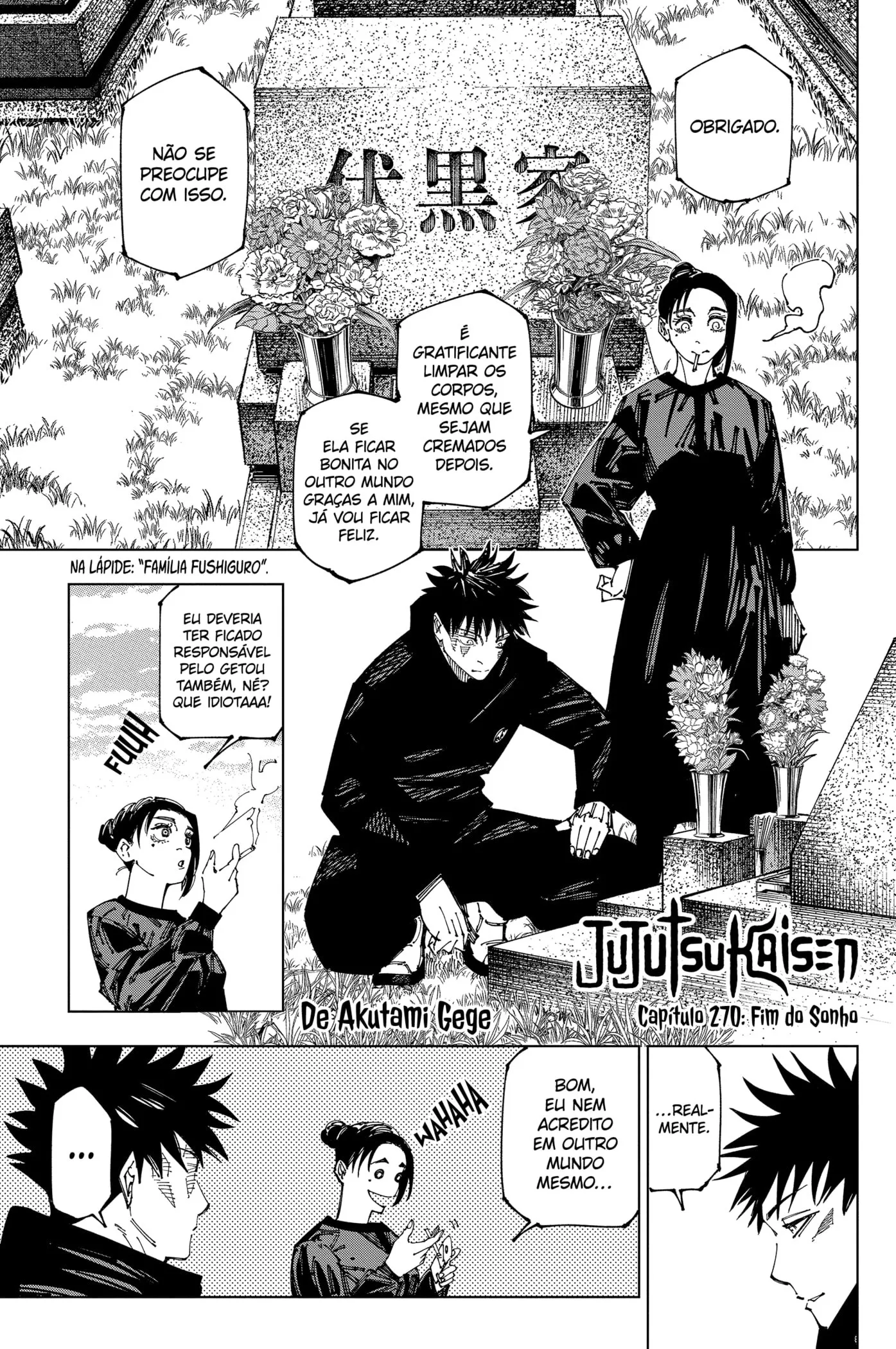 Read Jujutsu Kaisen PT-BR Manga Online