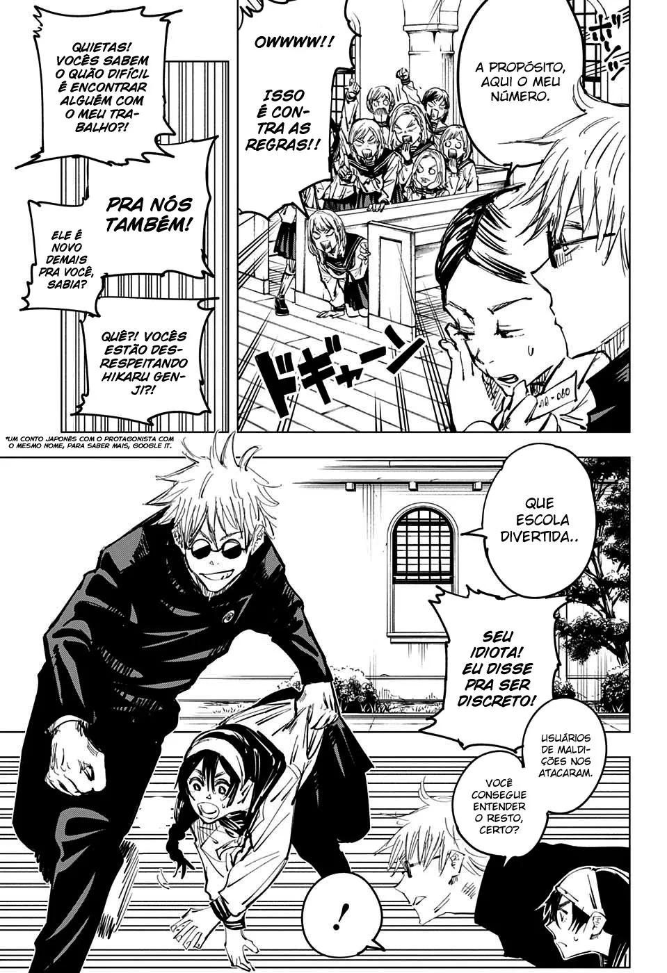 Read Jujutsu Kaisen PT-BR Manga Online