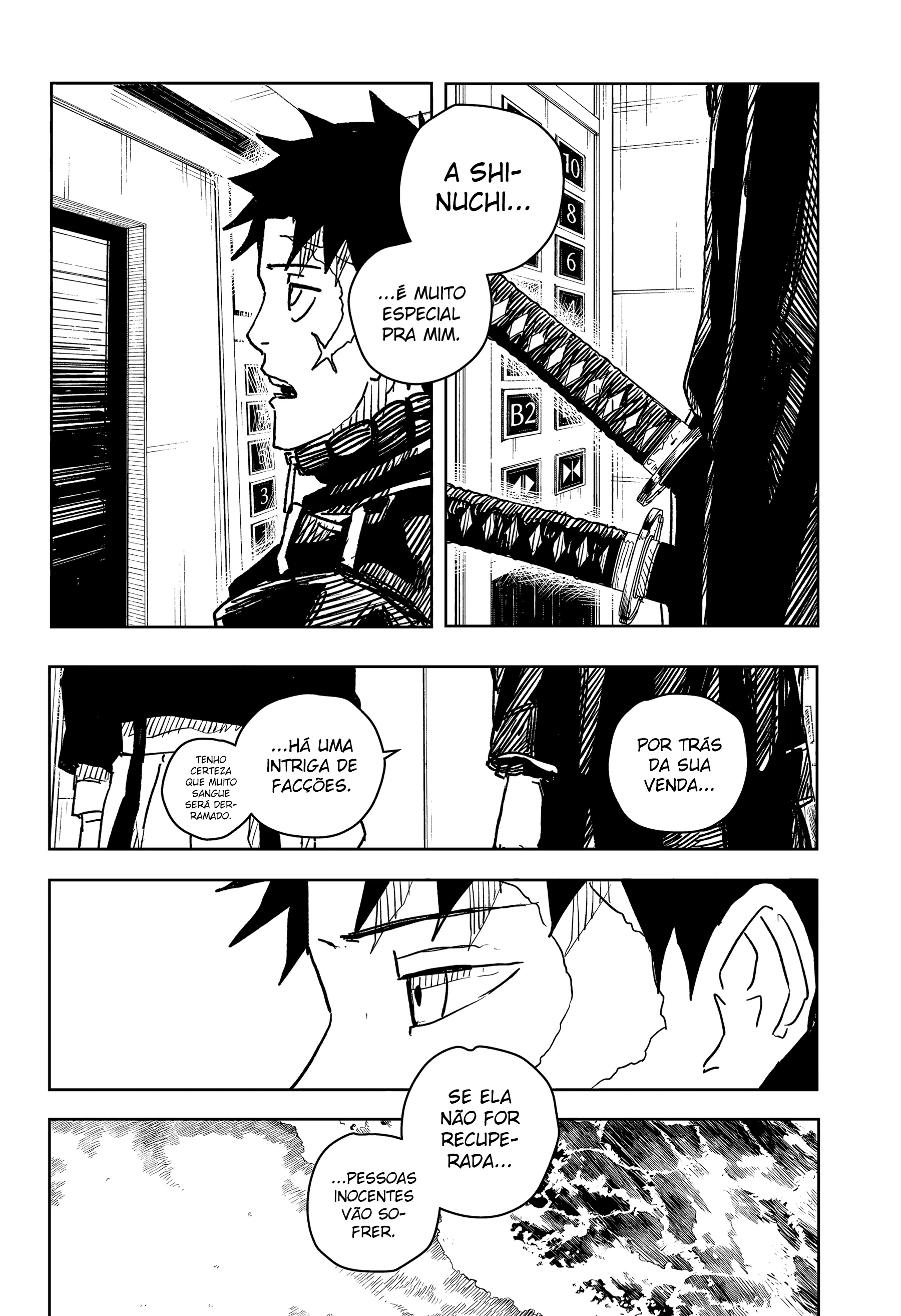 Read Kagurabachi PT-BR Manga Online