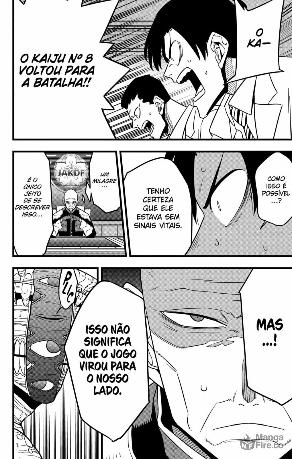 Read Kaiju No.8 PT-BR Manga Online