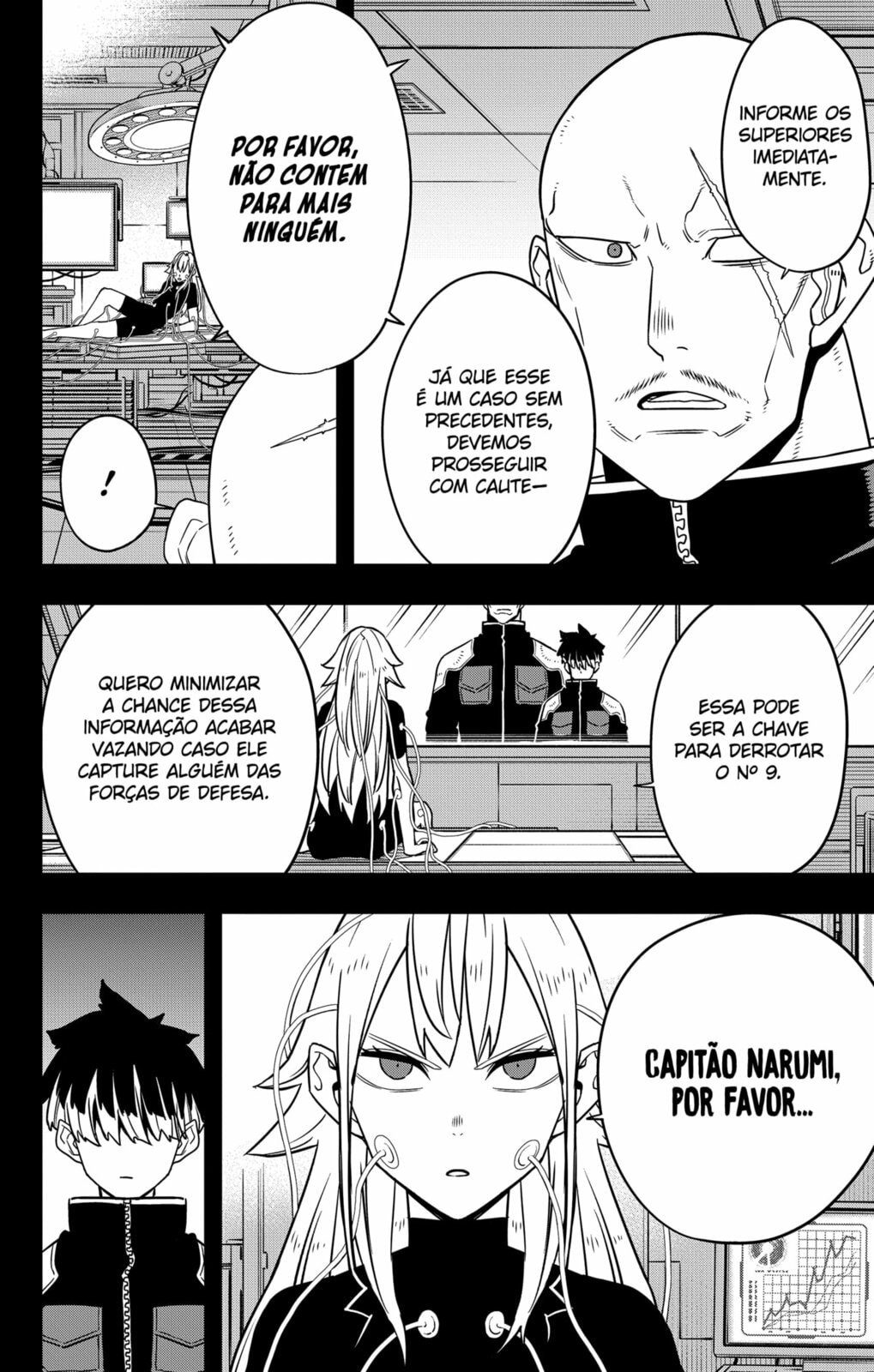 Read Kaiju No.8 PT-BR Manga Online