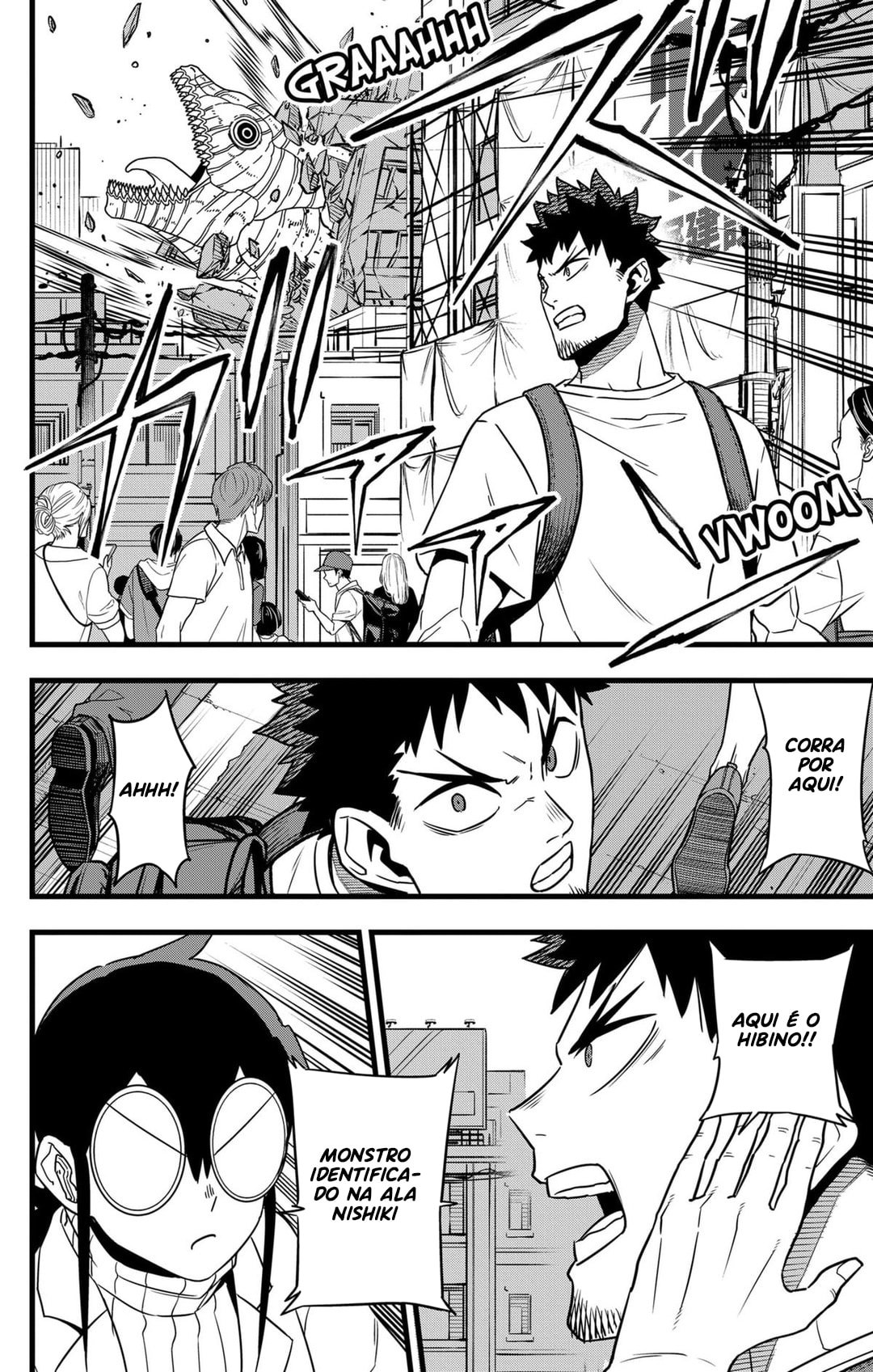 Read Kaiju No.8 PT-BR Manga Online