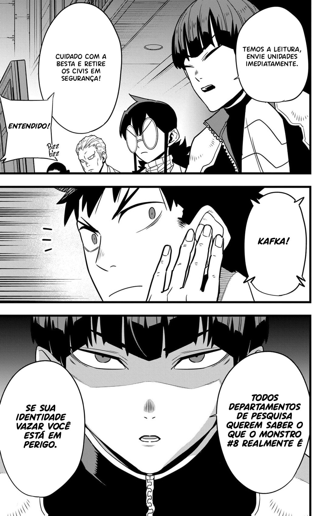 Read Kaiju No.8 PT-BR Manga Online