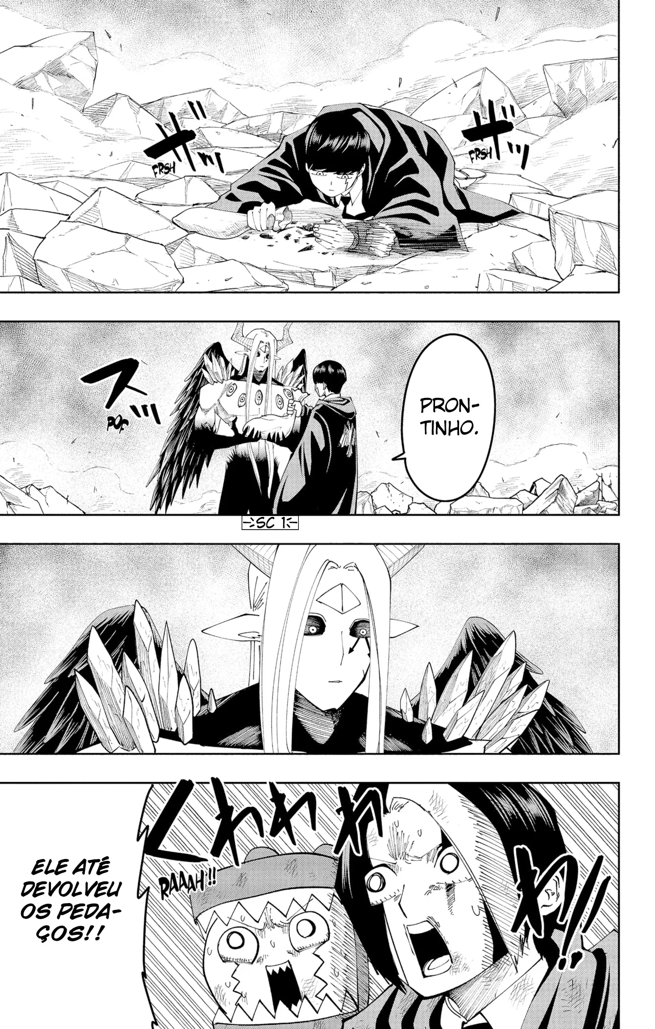 Read Mashle Magic and Muscles PT-BR Manga Online