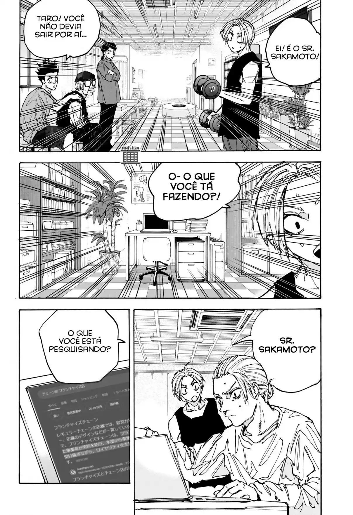 Read Sakamoto Days PT-BR Manga Online
