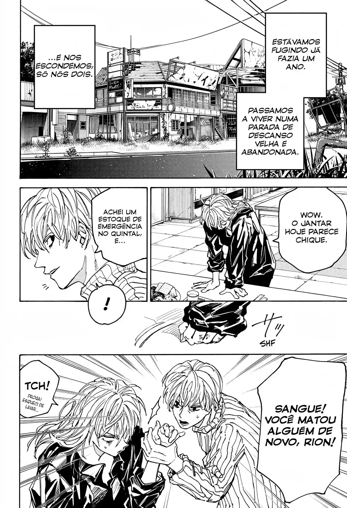 Read Sakamoto Days PT-BR Manga Online
