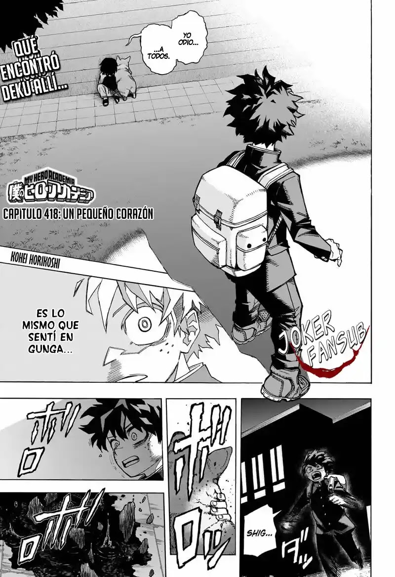 Read Boku no Hero Academia ES Manga Online