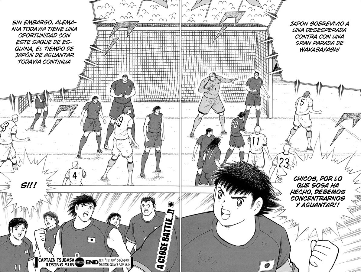 Read Captain Tsubasa Rising Sun ES Manga Online